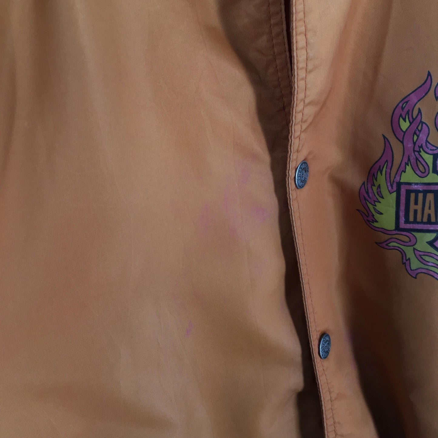 Harley Davidson Motorcycle Daytona Varsity Jacket Medium