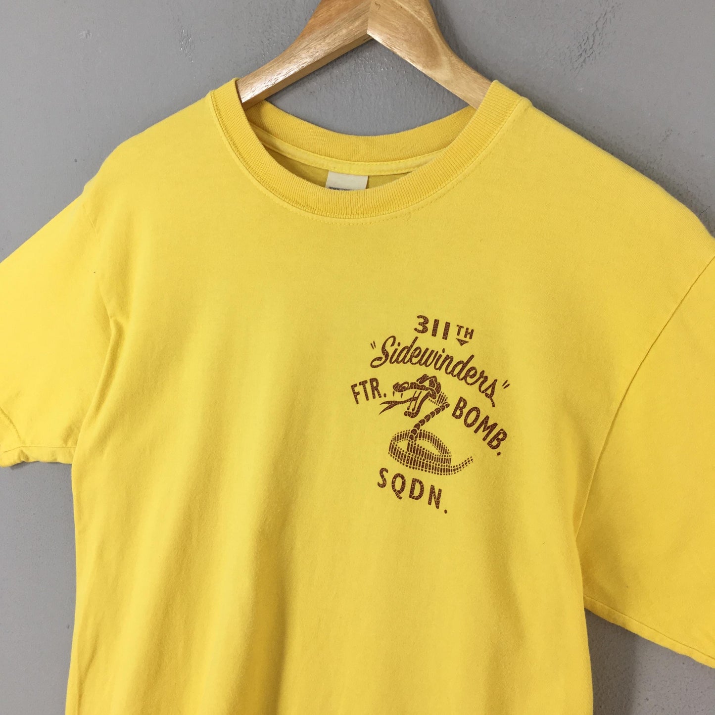 Buzz Rickson Us Air Forces Yellow T shirt Medium