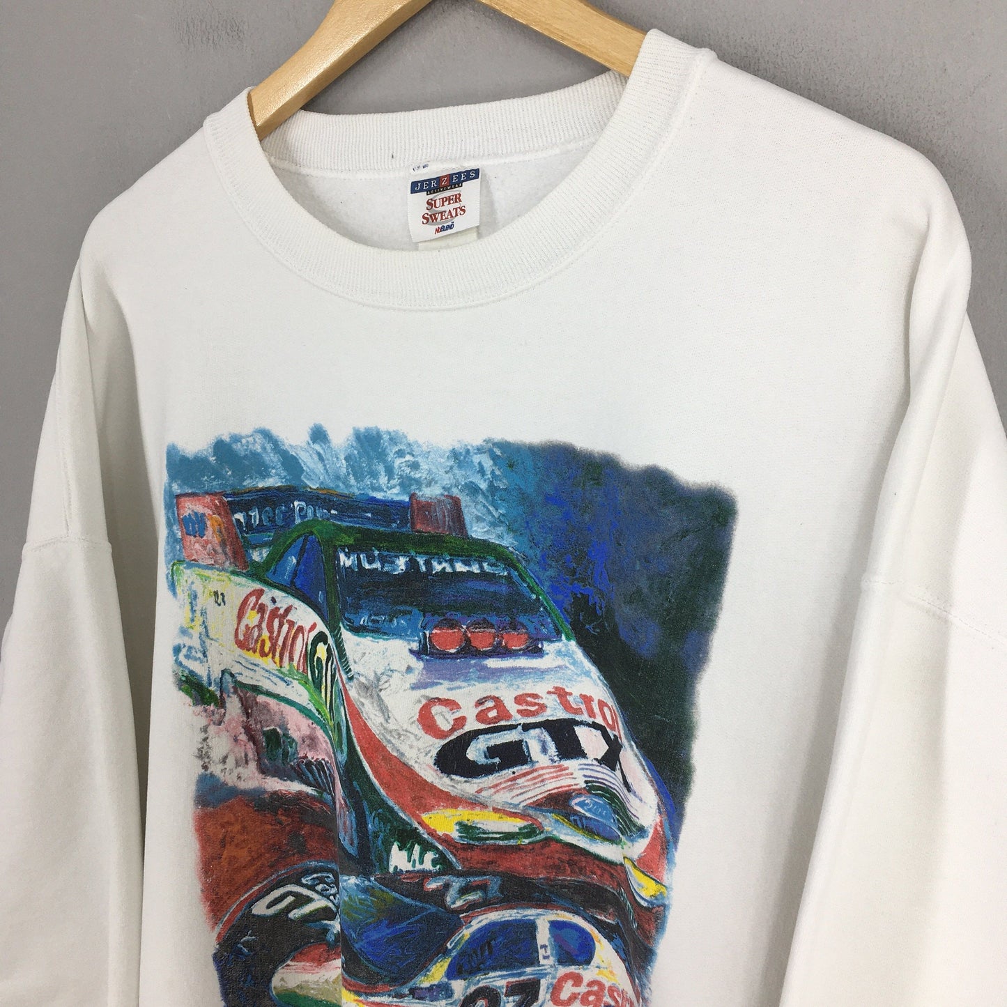 Ford Castrol GTX Racing Sport Car Sweatshirt XXLarge