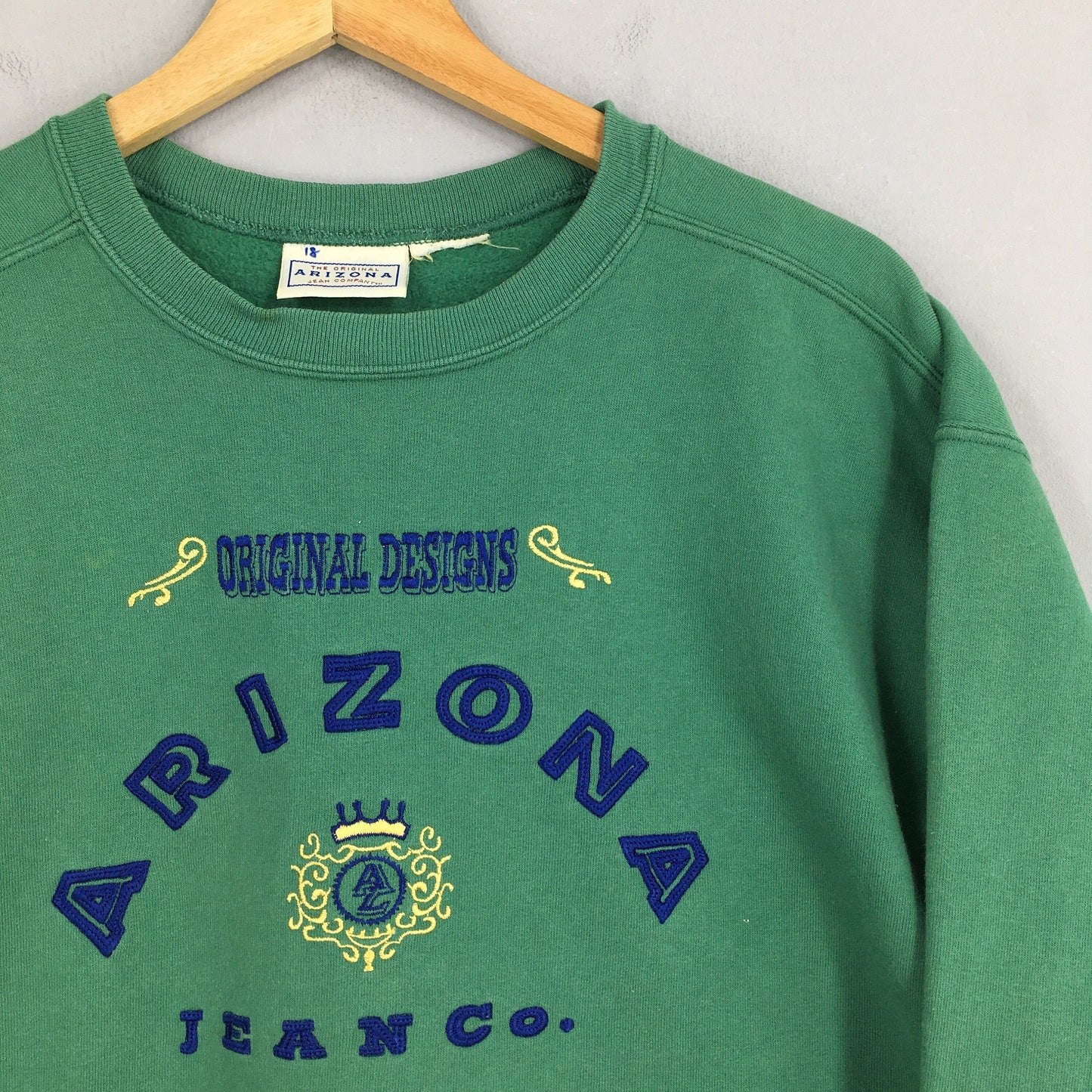 Arizona Jeans U.S.A Green Sweatshirt Medium