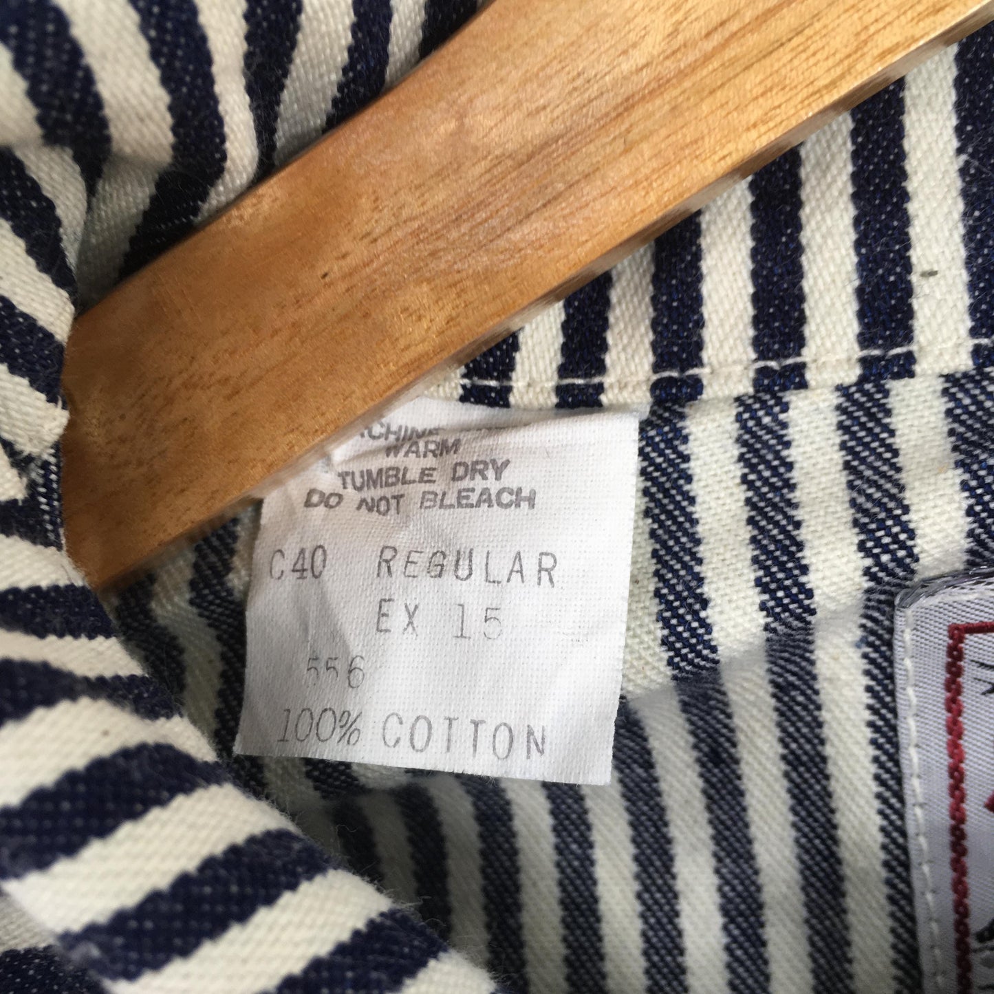 Sugar Cane Hickory Stripes Jelt Denim Jacket Medium