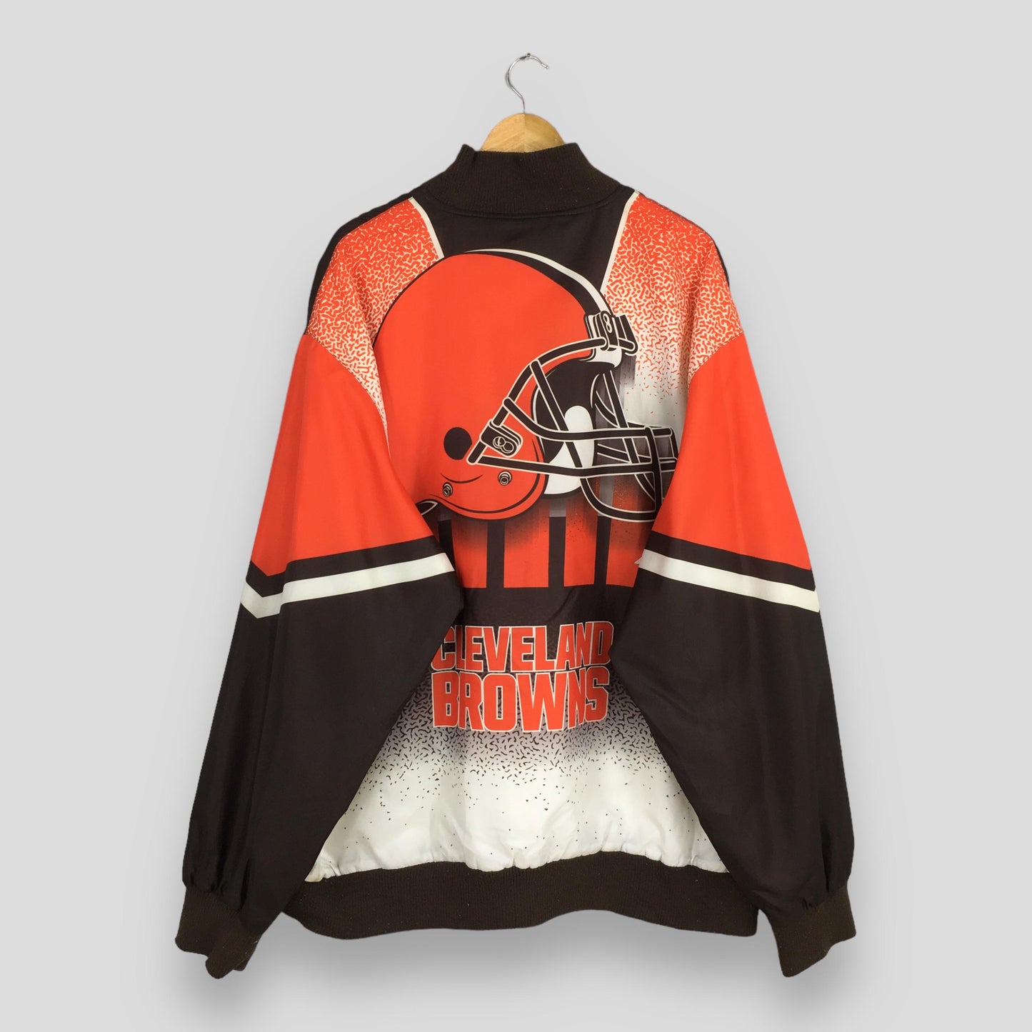 Cleveland Browns Rugby NFL Bomber Jacket 4XLarge