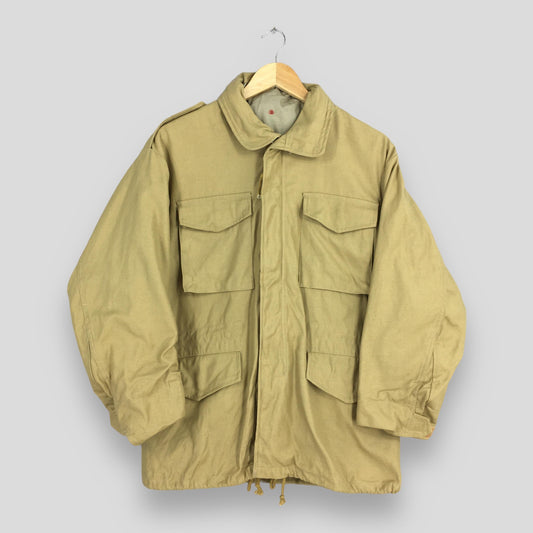 M-65 Army Tactical Cargo Tan Jacket Medium