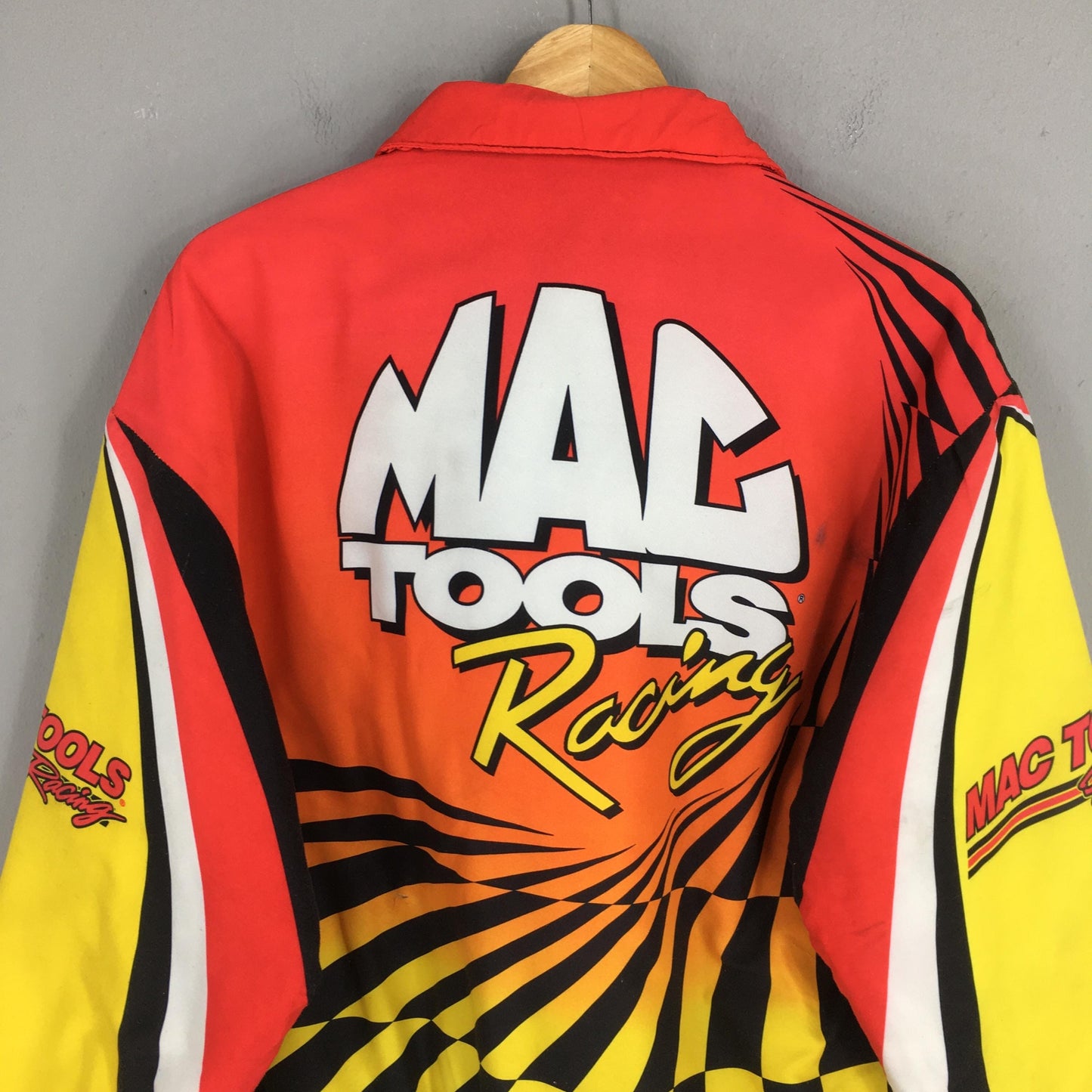 Swingster Mac Tools Nascar Racing Team Multicolor Jacket Medium