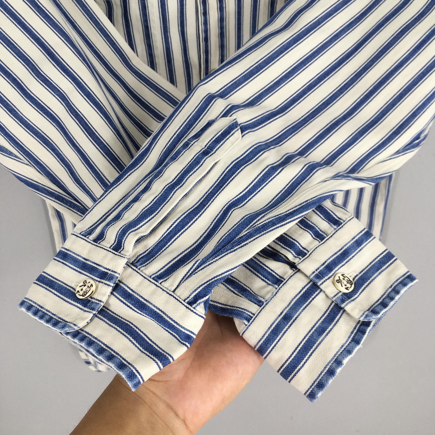 Polo Ralph Lauren Hickory Stripes Shirt Medium