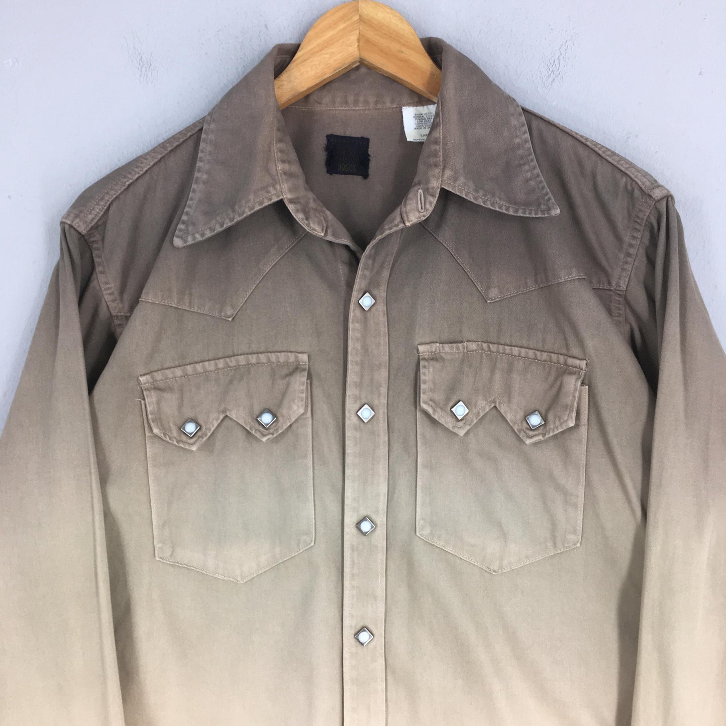 Nepenthes Hoggs Western Brown Shirt Large