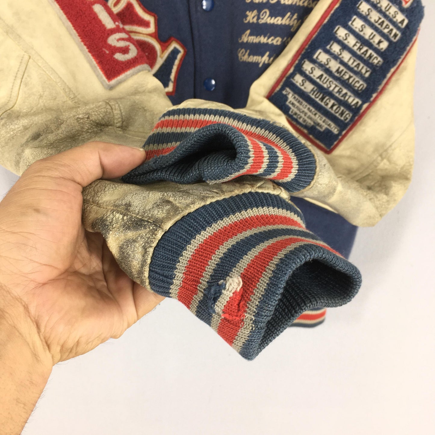 Levi's Strauss Varsity Button Jacket Medium