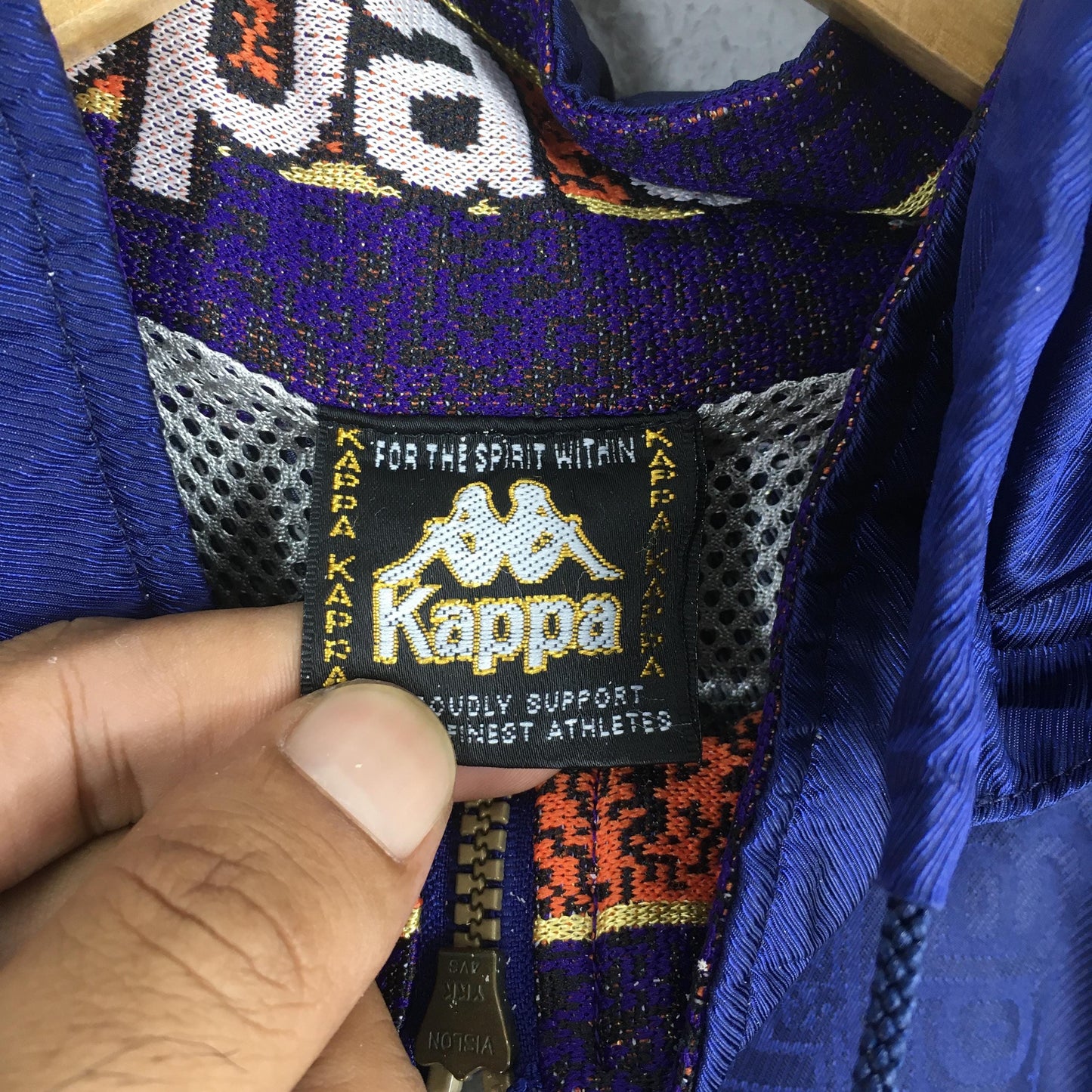 90s Kappa Italia Hoodie Jacket Medium
