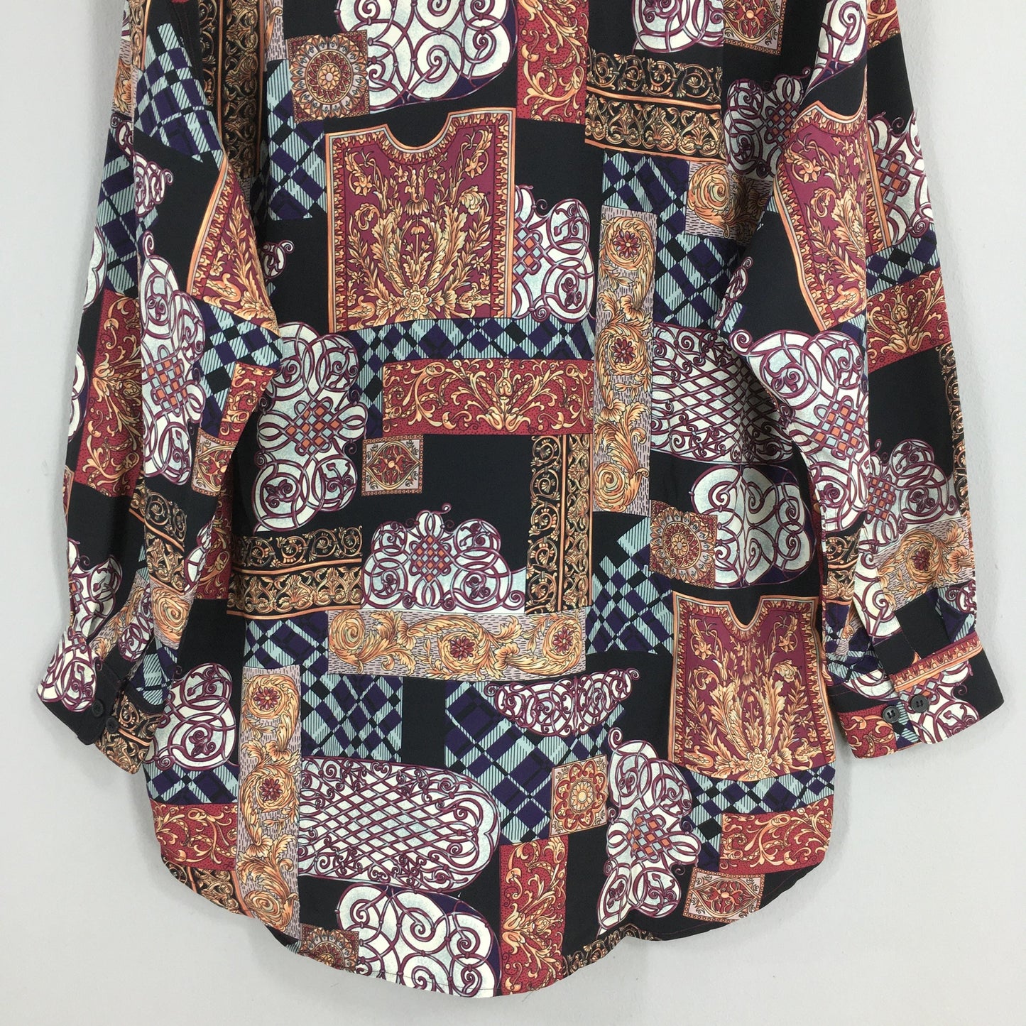 Psychedelic Pattern Art Shirt Medium