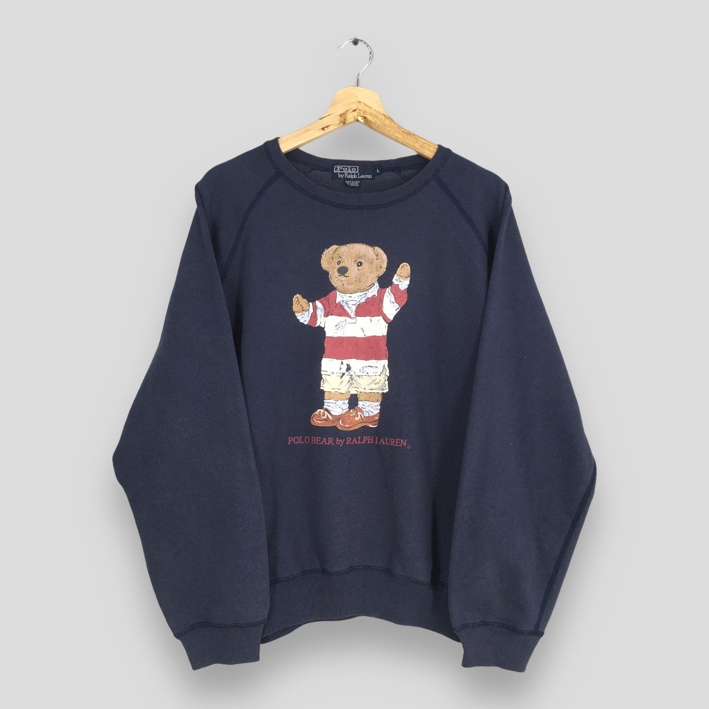 Polo Bear Polo Sport Ralph Lauren Sweatshirt Large