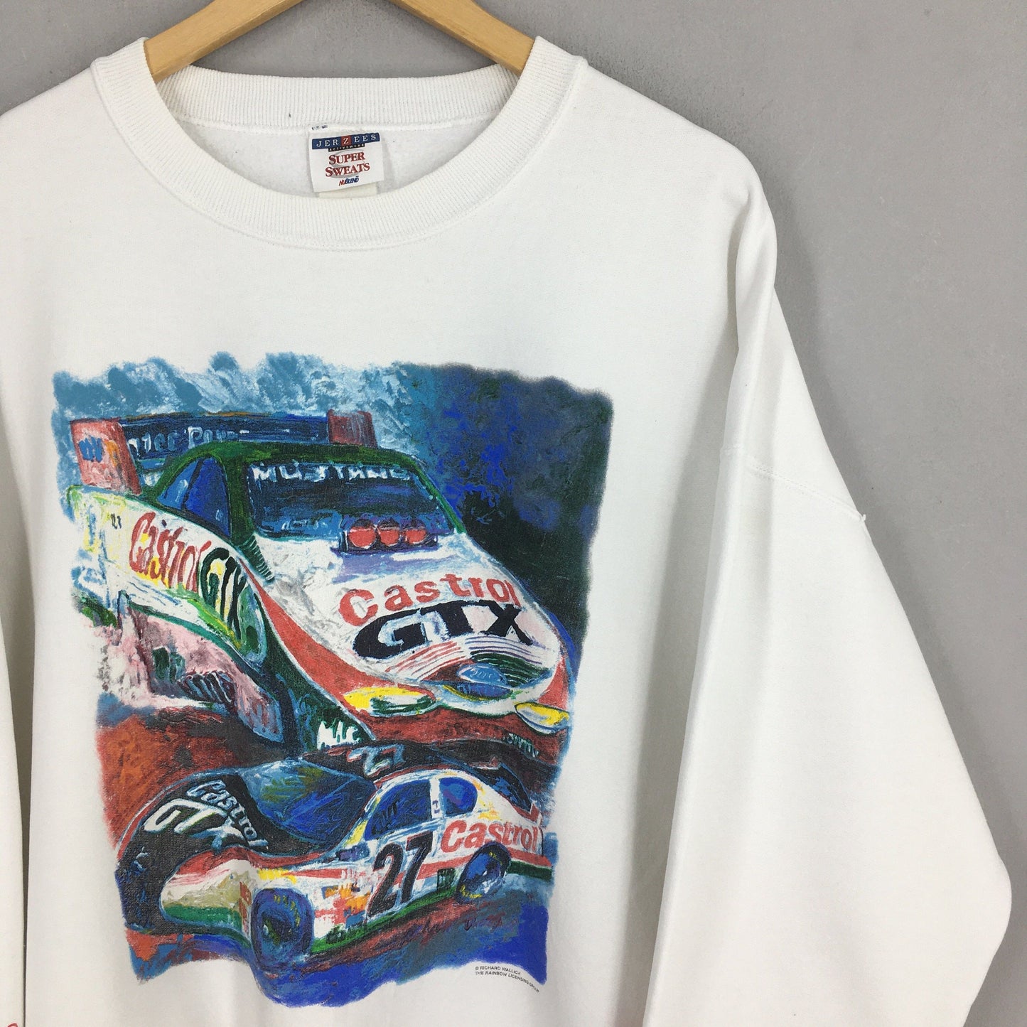 Ford Castrol GTX Racing Sport Car Sweatshirt XXLarge