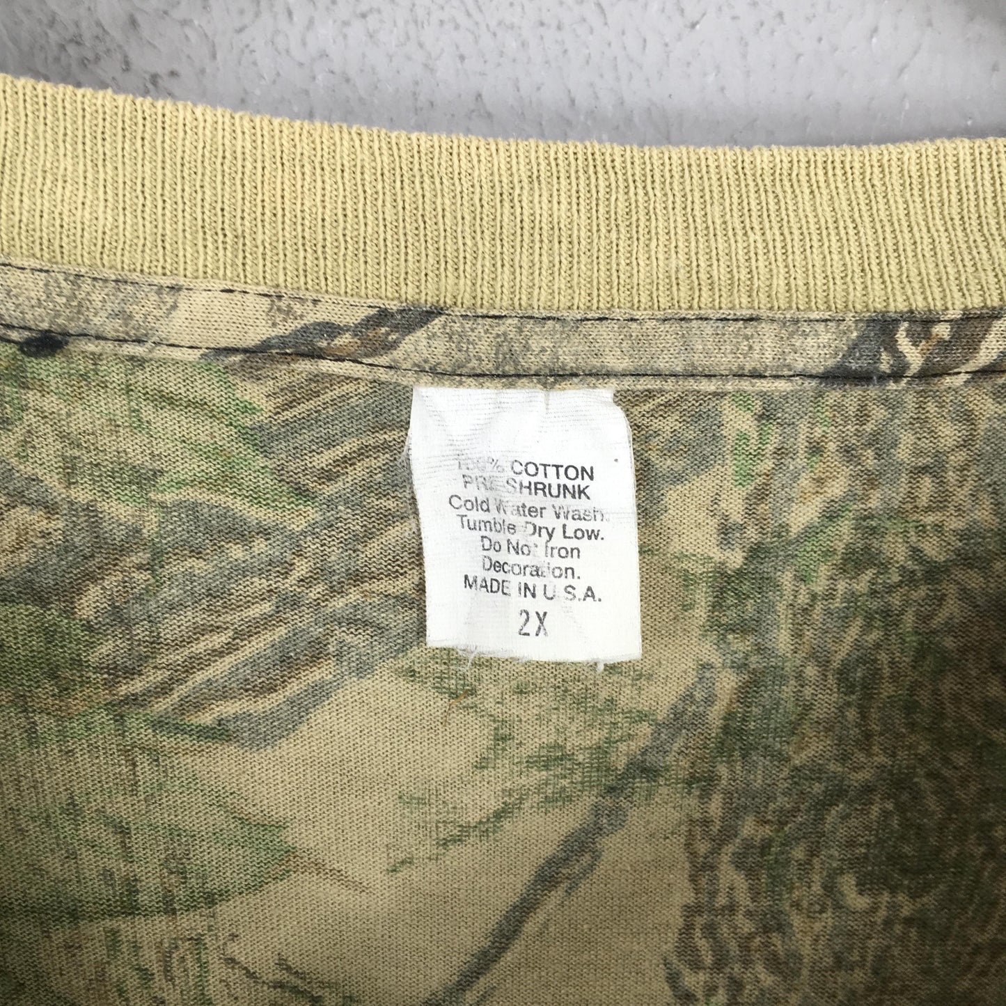 90's Real Tree Camo Longsleeve T shirt 2XLarge