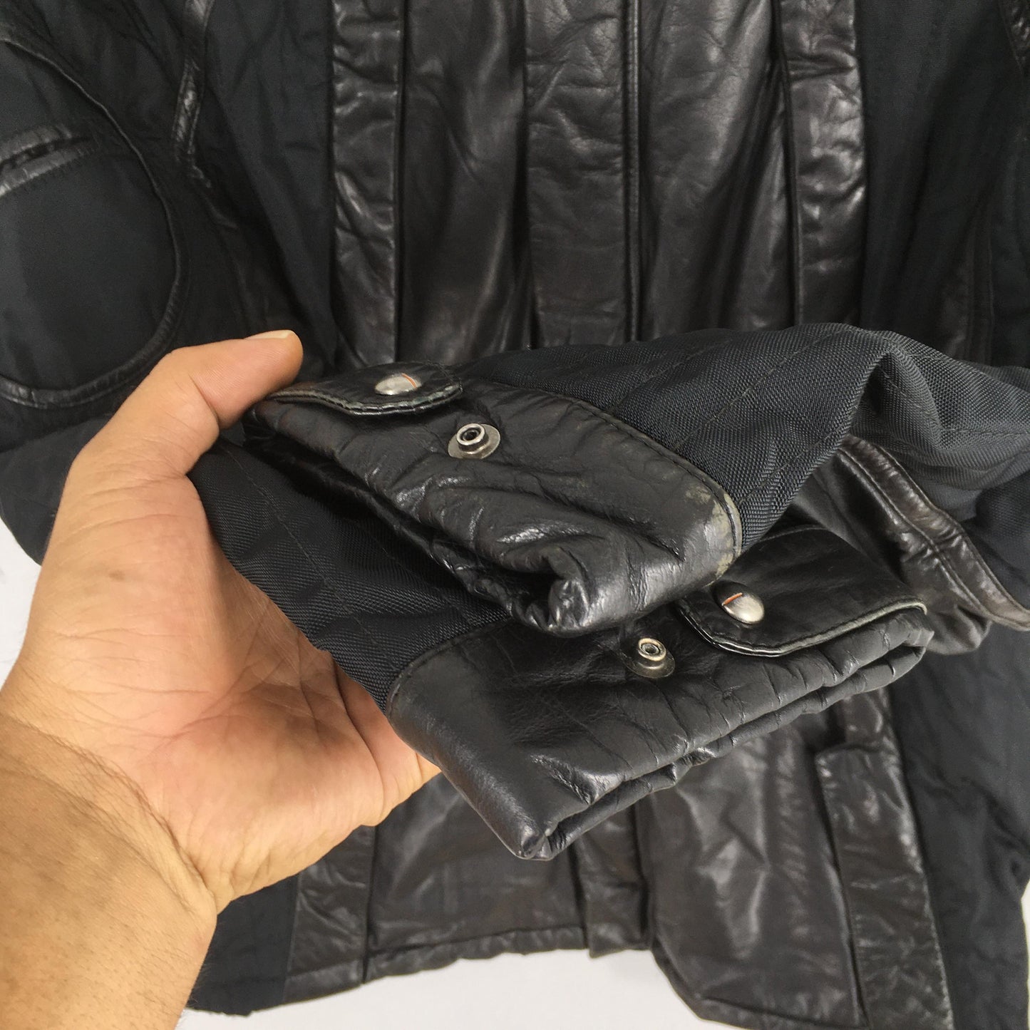 Hugo Boss Black Leather Jorik Jacket Large