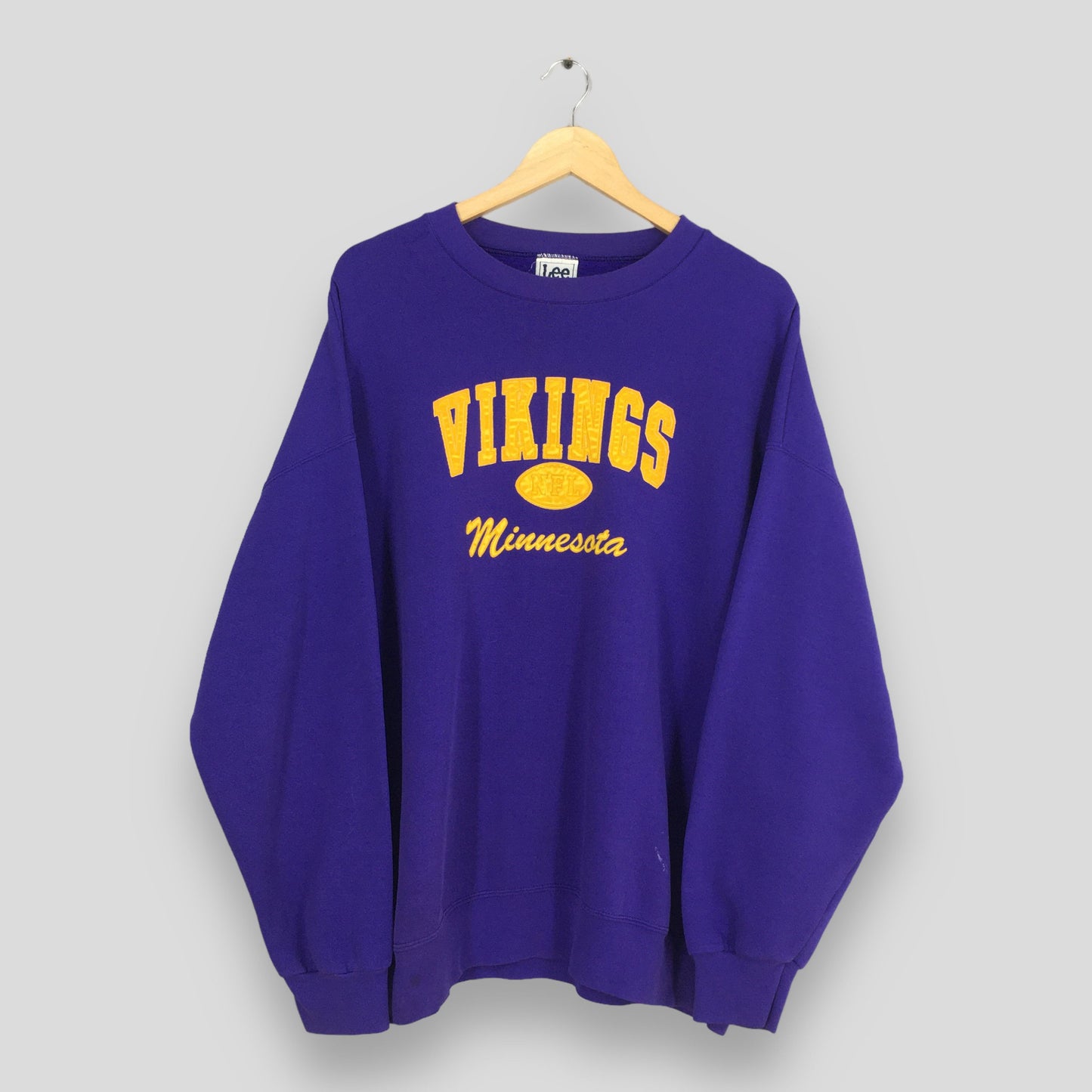 Minnesota Vikings NFL Purple Sweater XXLarge