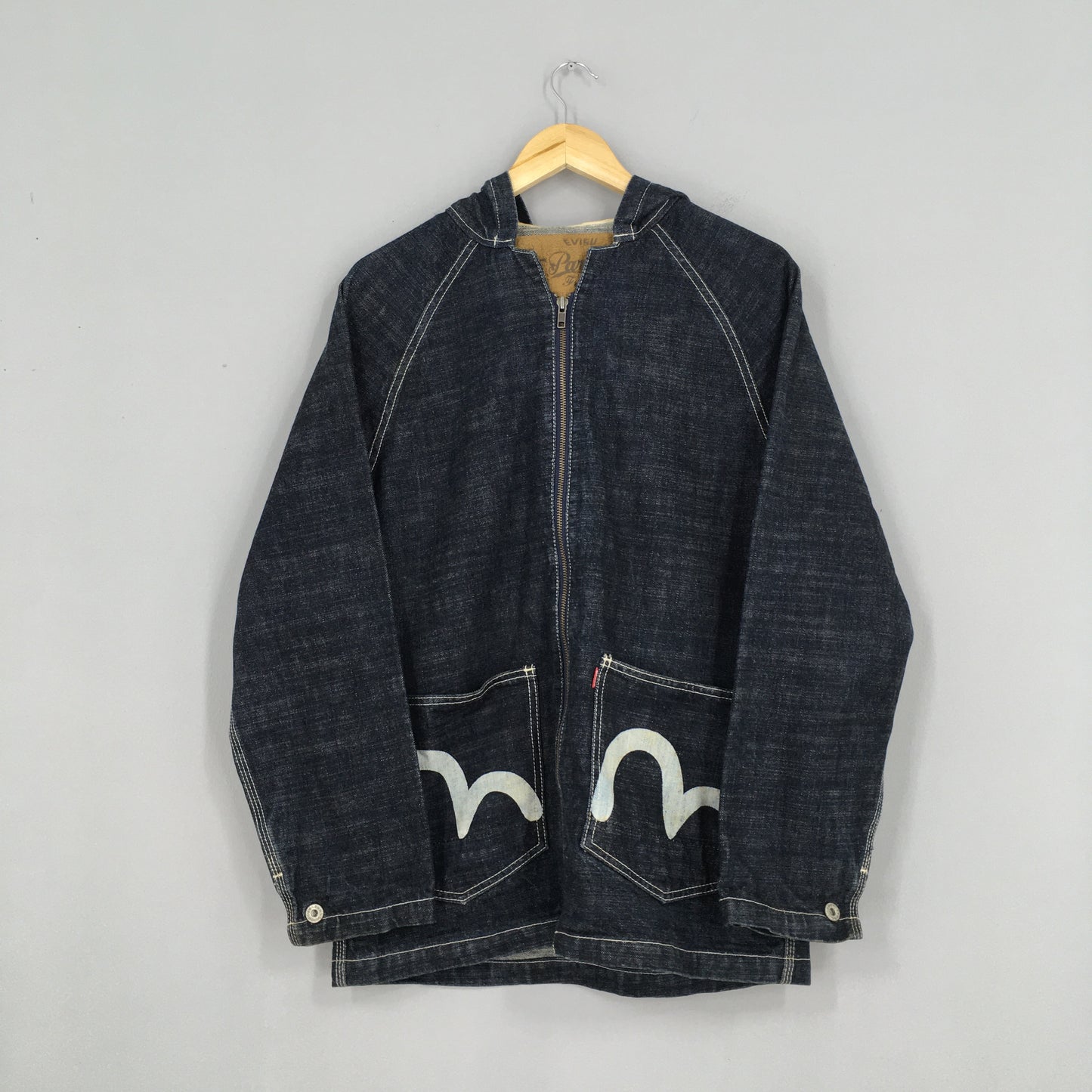 Evisu Paris France Denim Jacket