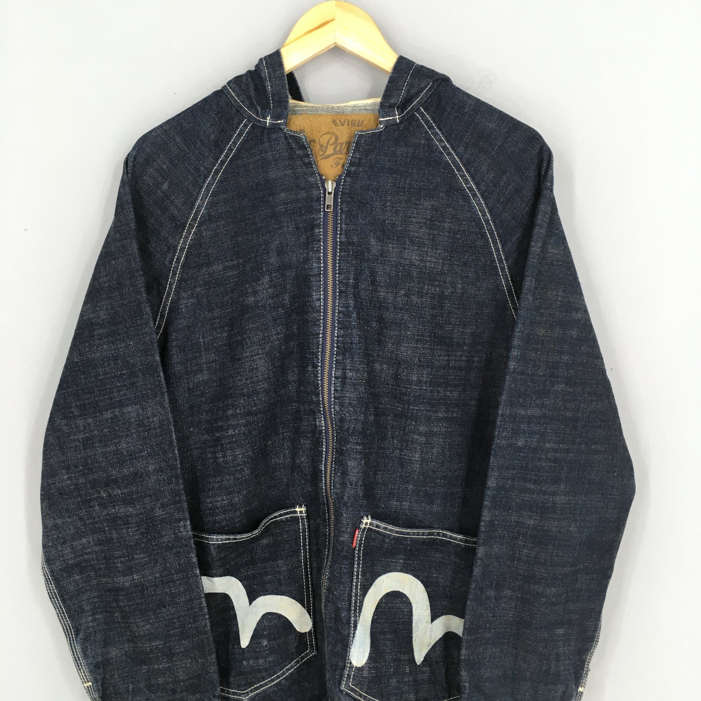 Evisu Paris France Denim Jacket