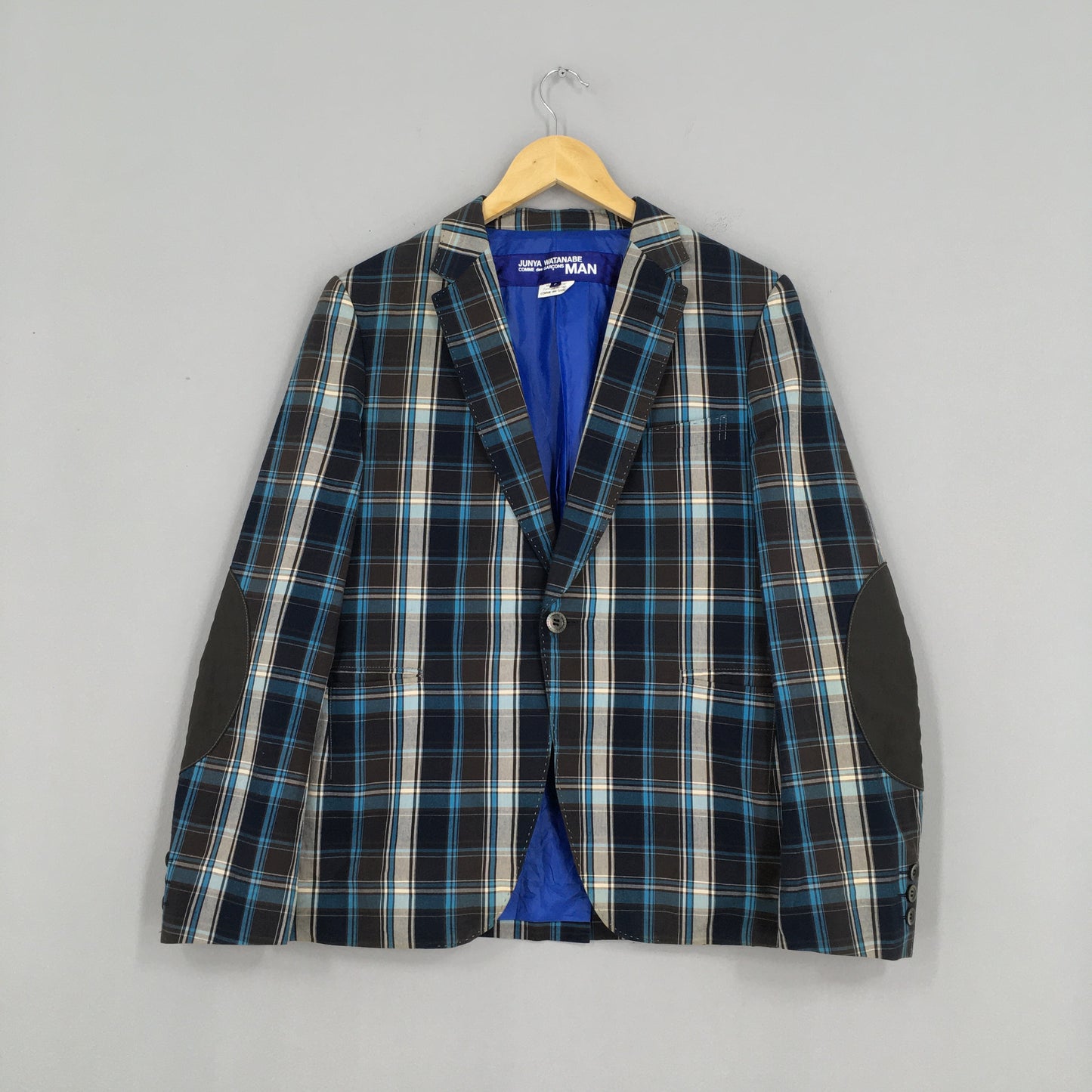 Comme Des Garcons Checkered Blazer