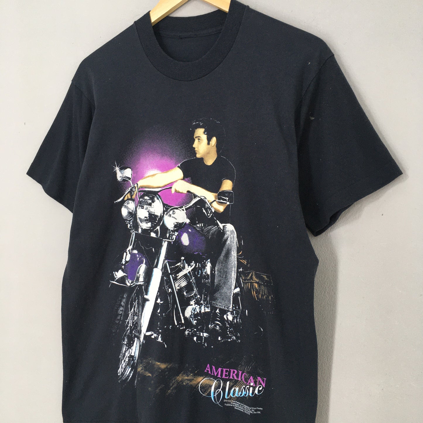 Elvis Presley King Of Rock And Roll T shirt Medium