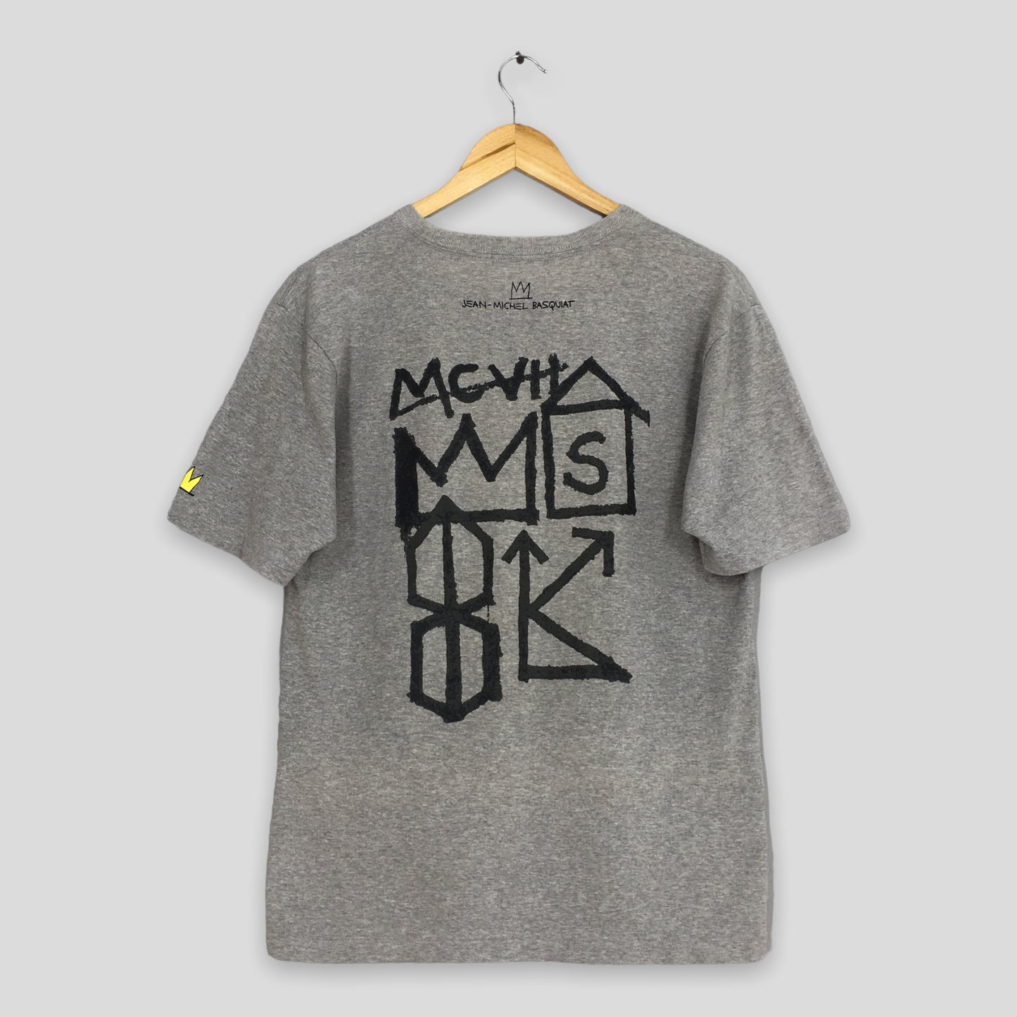 Jean Michel Basquiat MCVII King Pop Art T shirt Medium