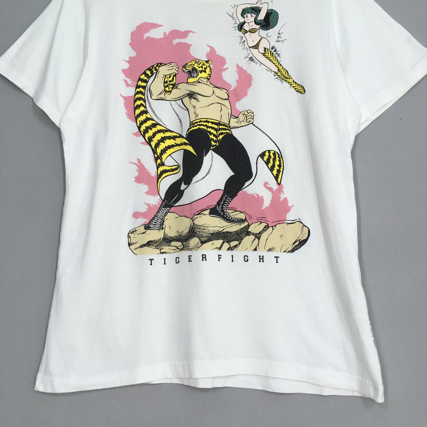 Urusei Yatsura Tiger Fight Anime Manga Tshirt Size L