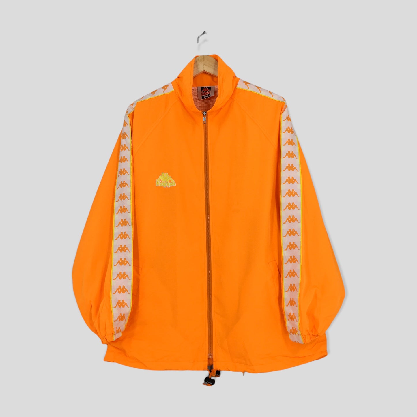 Kappa Sport Italia Tracksuit Orange Jacket Large