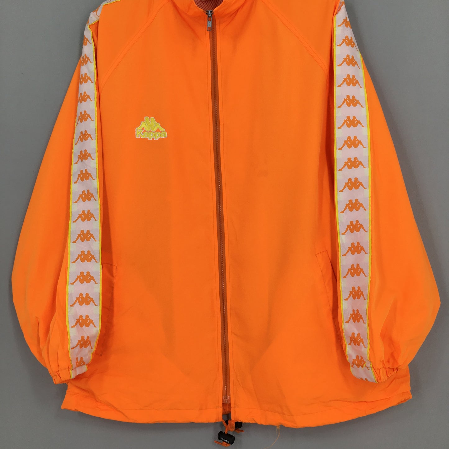 Kappa Sport Italia Tracksuit Orange Jacket Large