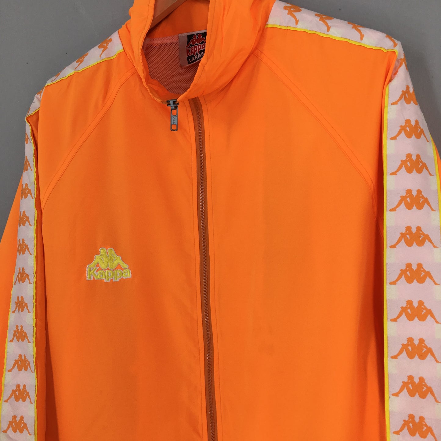 Kappa Sport Italia Tracksuit Orange Jacket Large