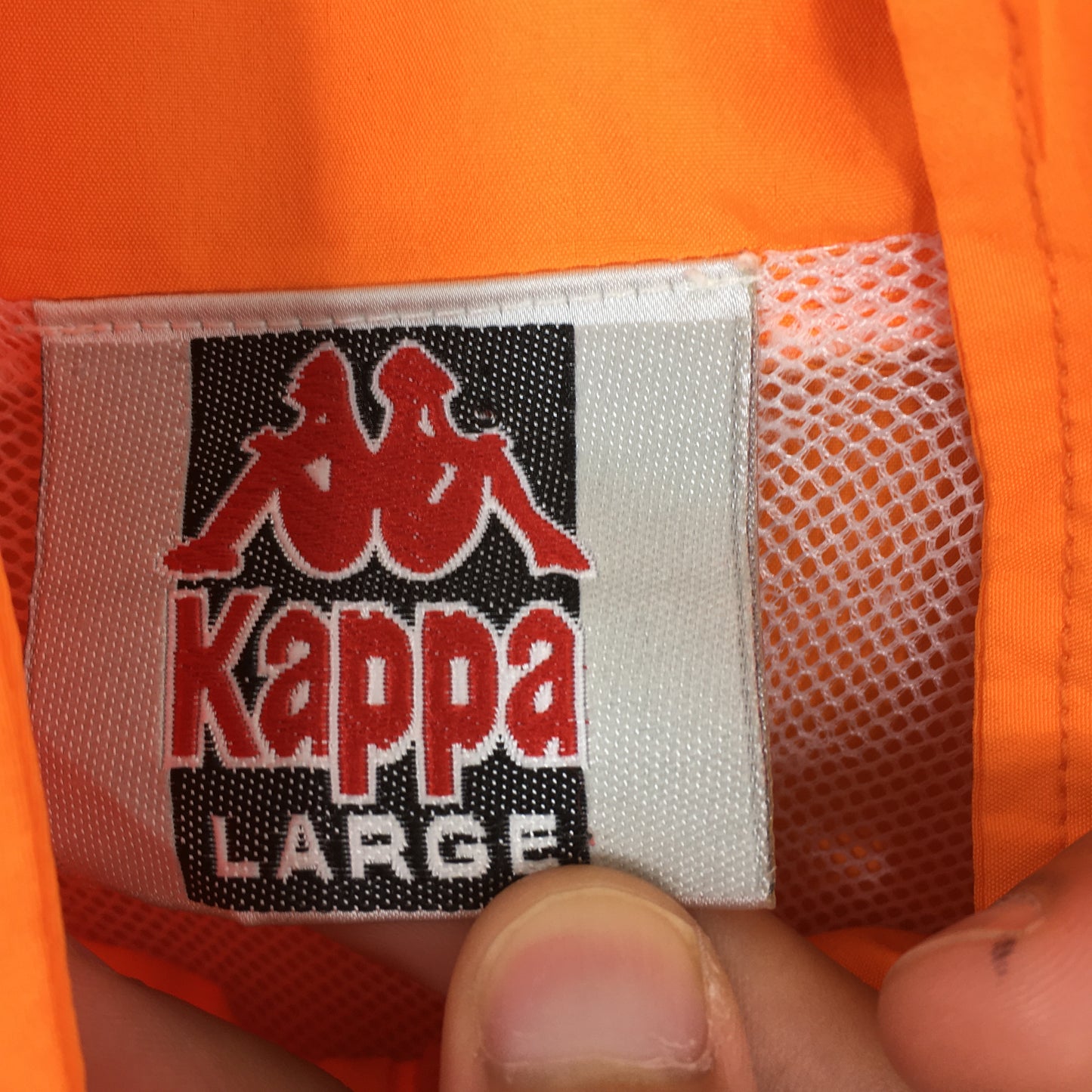 Kappa Sport Italia Tracksuit Orange Jacket Large