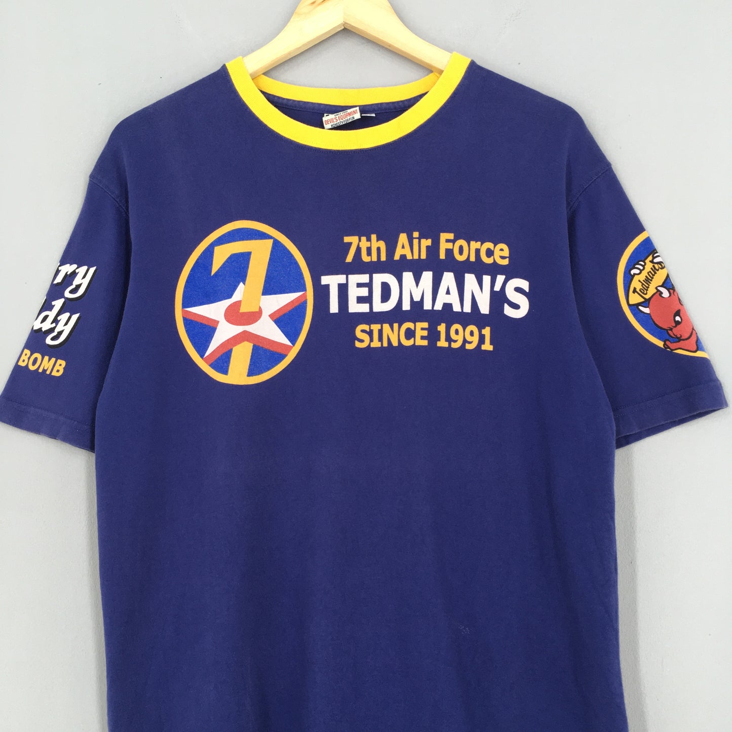 Ted Company Tedman's Blue Tshirt Medium