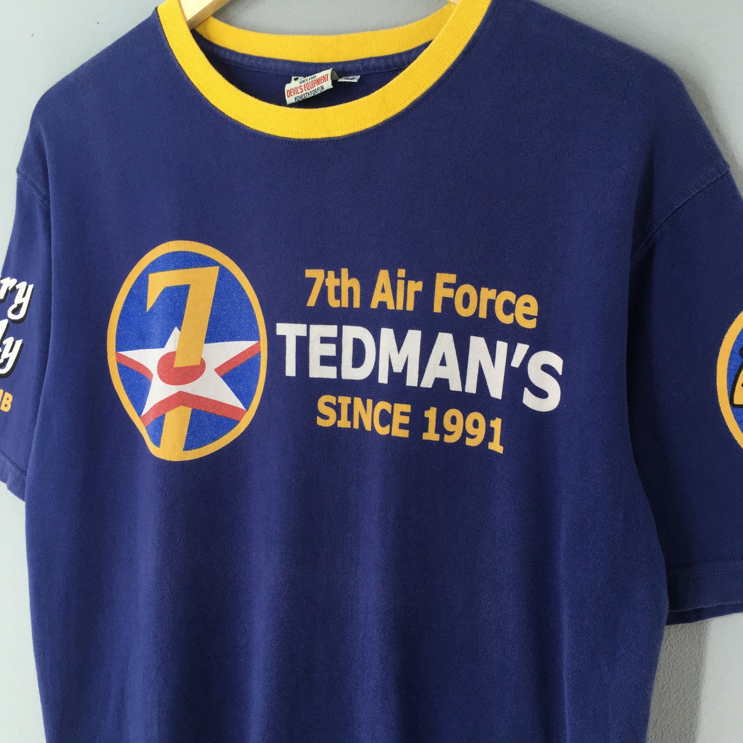 Ted Company Tedman's Blue Tshirt Medium