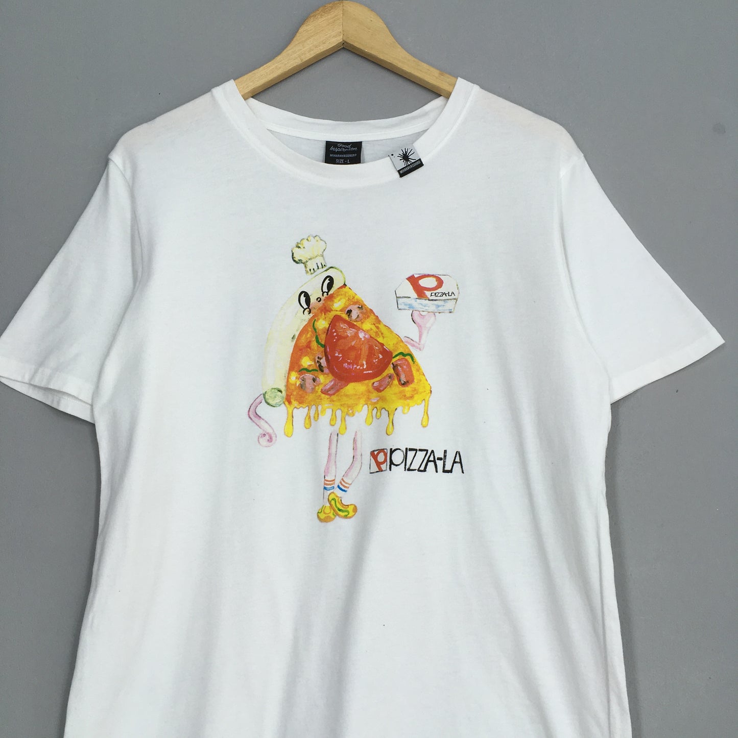 Mihara Yasuhiro Japanese Stylist Japanese Pizza-La Graphic Tshirt