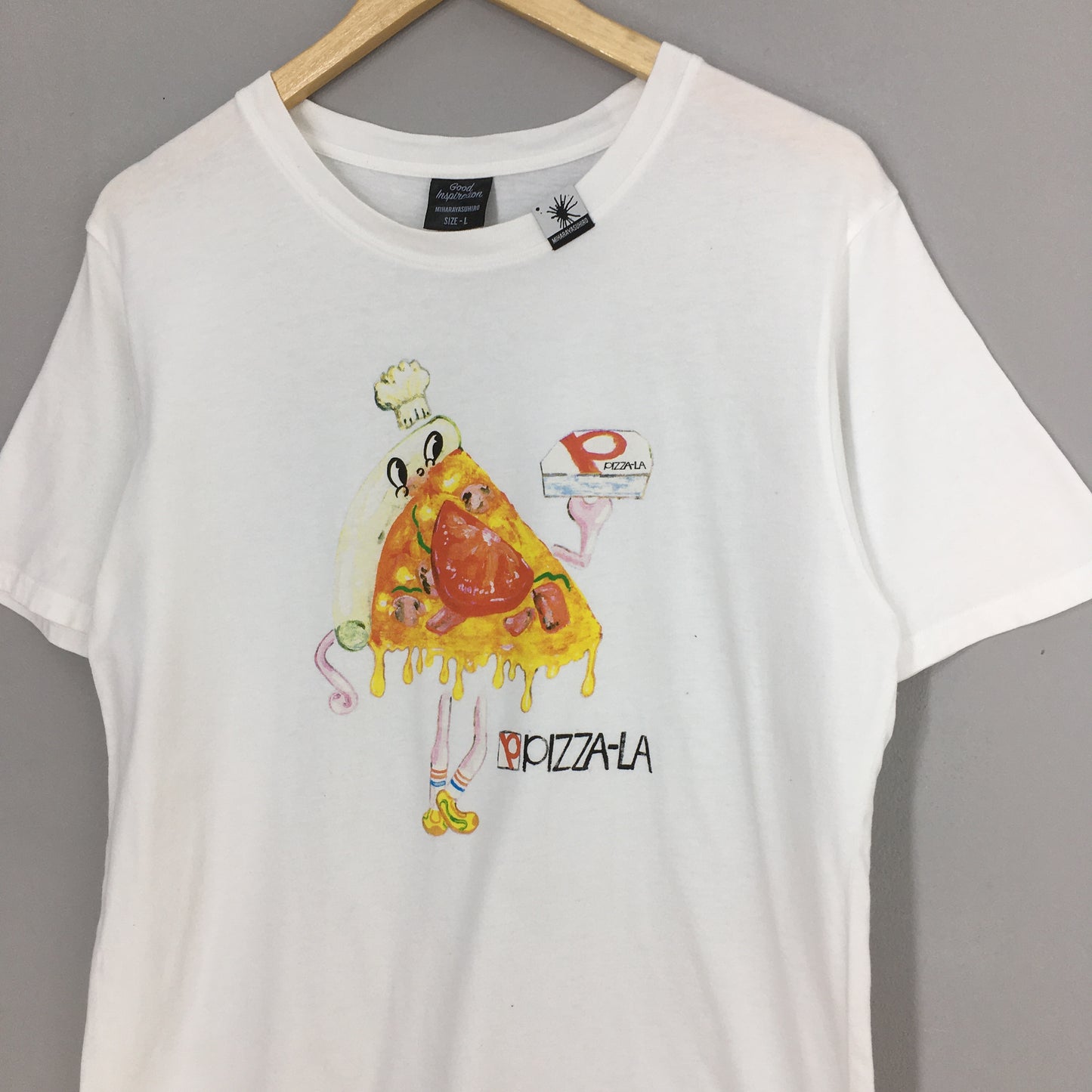 Mihara Yasuhiro Japanese Stylist Japanese Pizza-La Graphic Tshirt