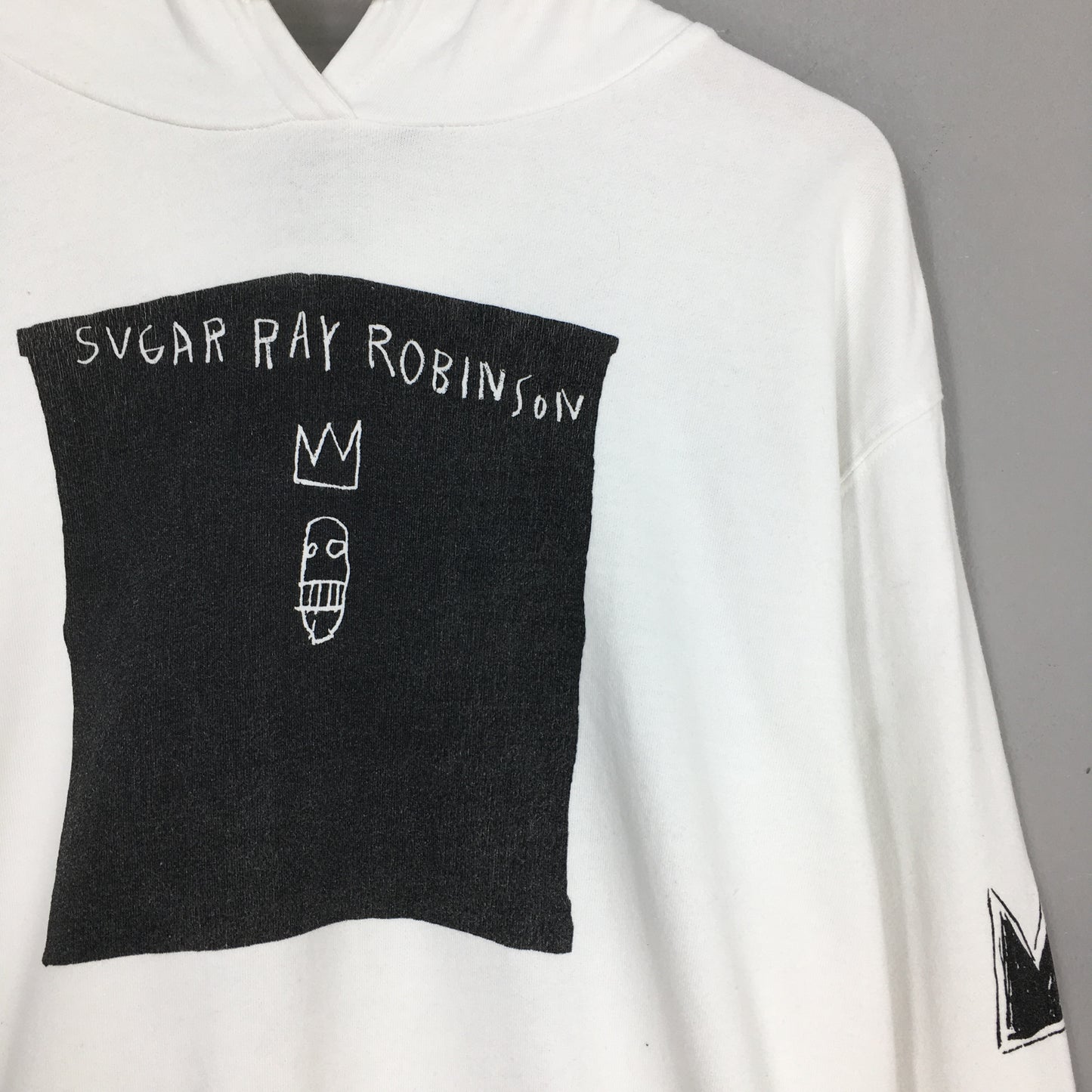 Jean Michel Basquiat JMB Sugar Ray Robinson Sweater