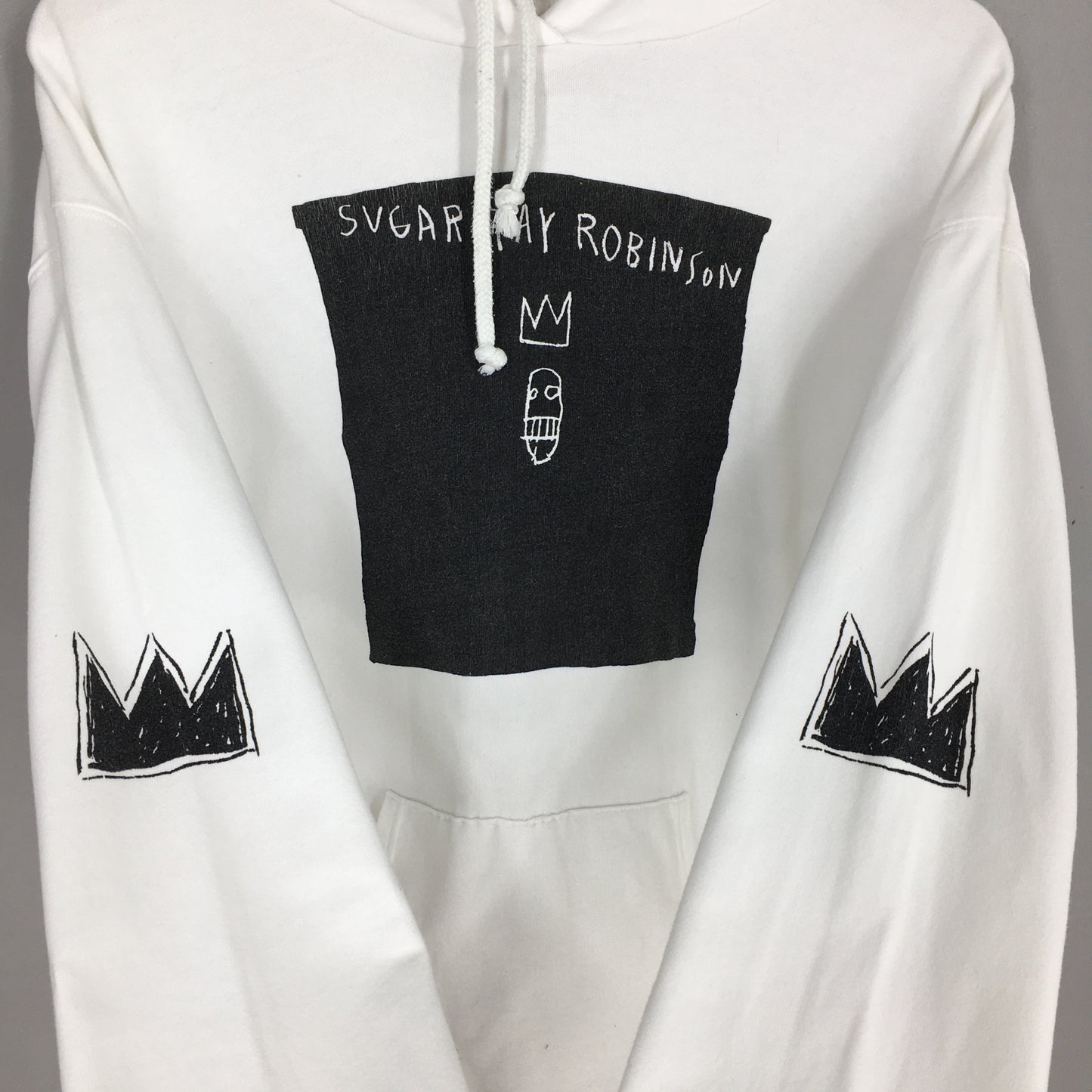 Jean Michel Basquiat JMB Sugar Ray Robinson Sweater