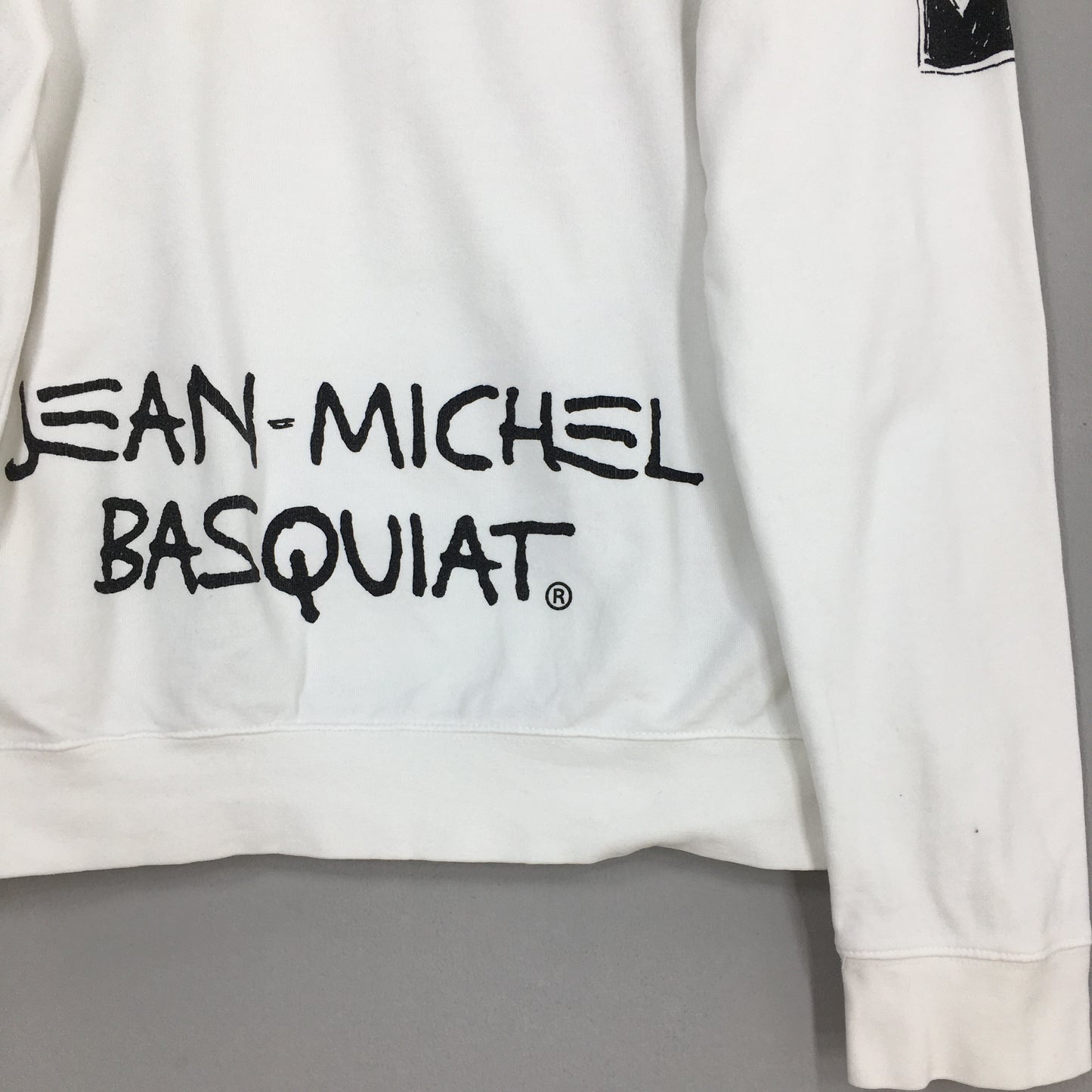 Jean Michel Basquiat JMB Sugar Ray Robinson Sweater