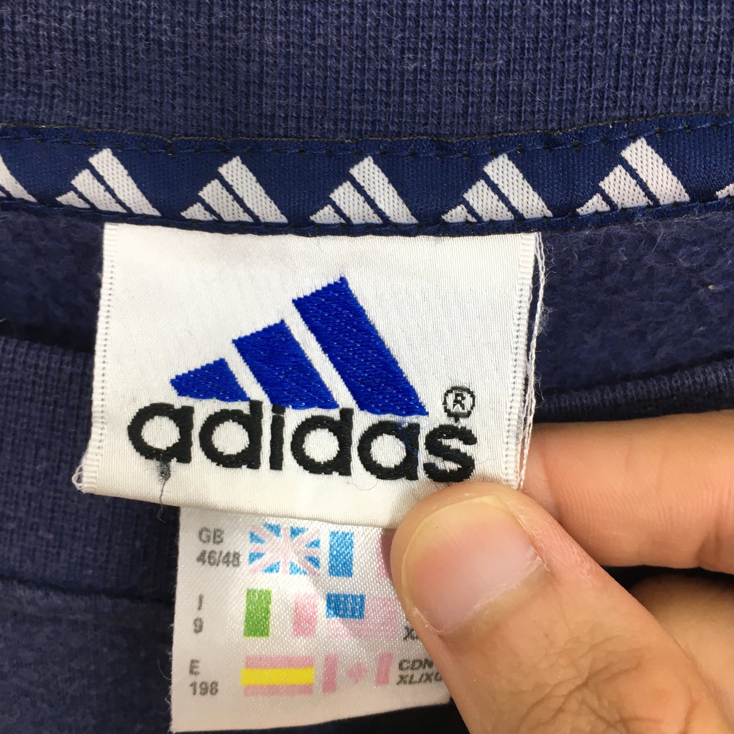 Adidas Equipment Blue Sweatshirt XLarge