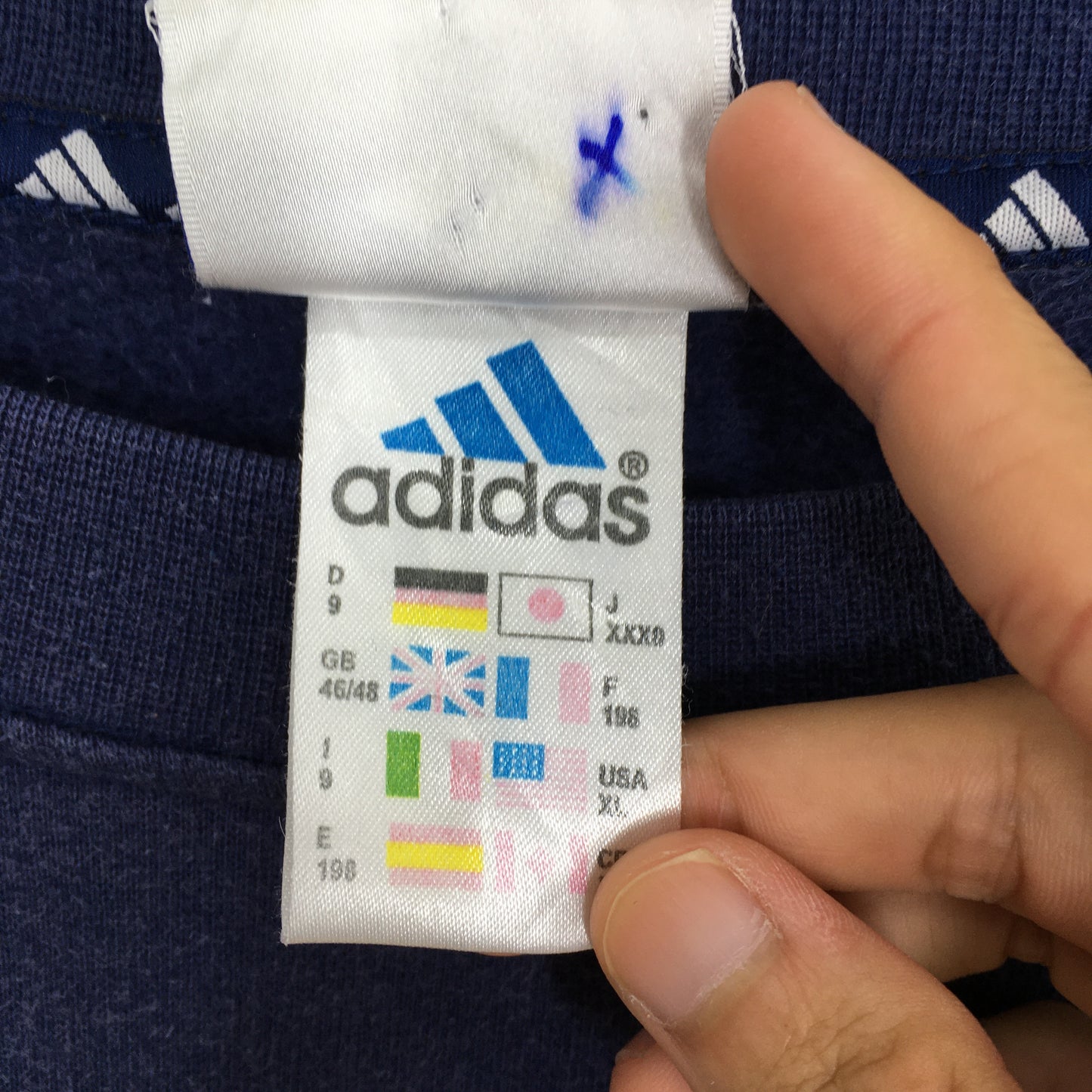 Adidas Equipment Blue Sweatshirt XLarge