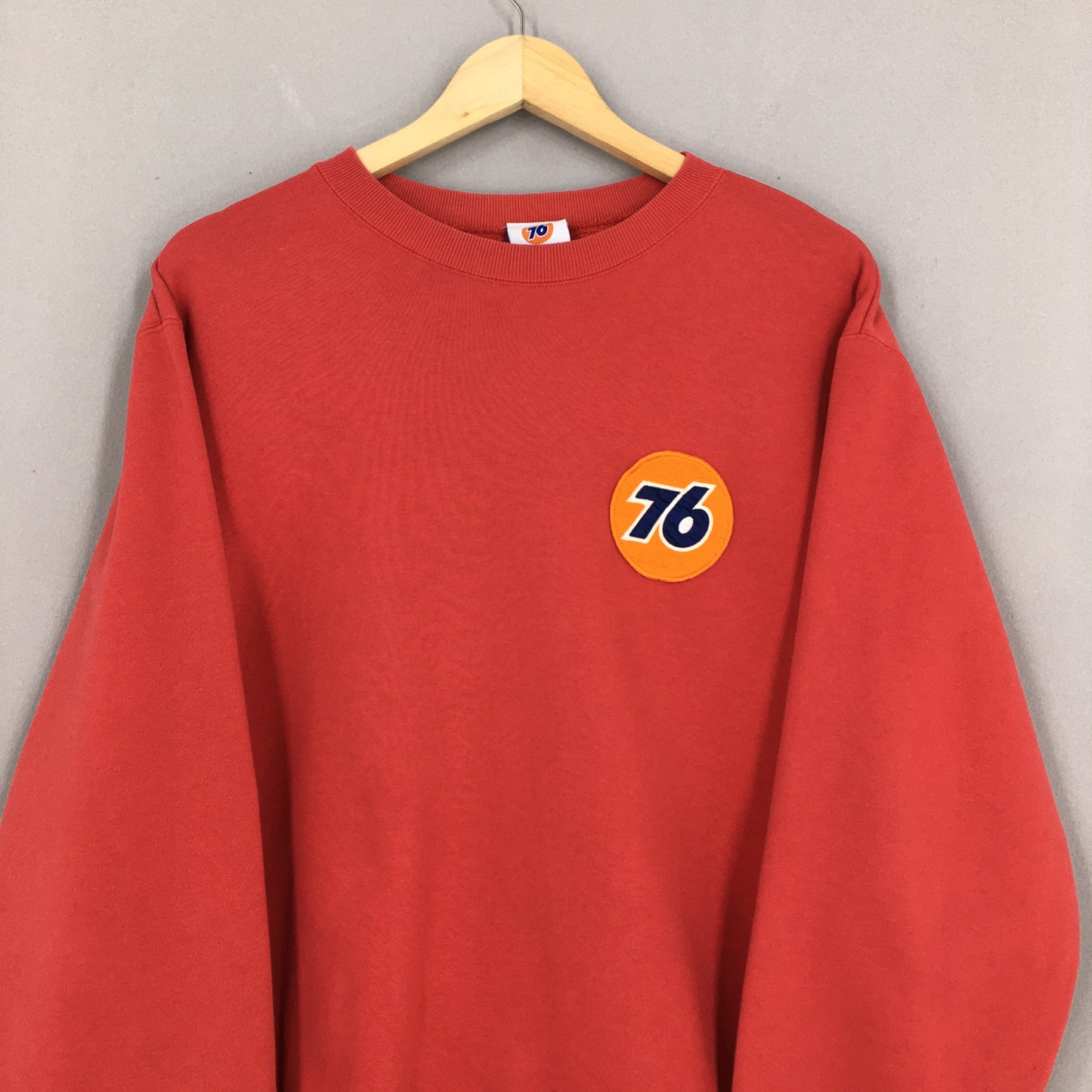 Vintage 76 Lubricants Get The Spirit Racing Red Sweatshirt Small