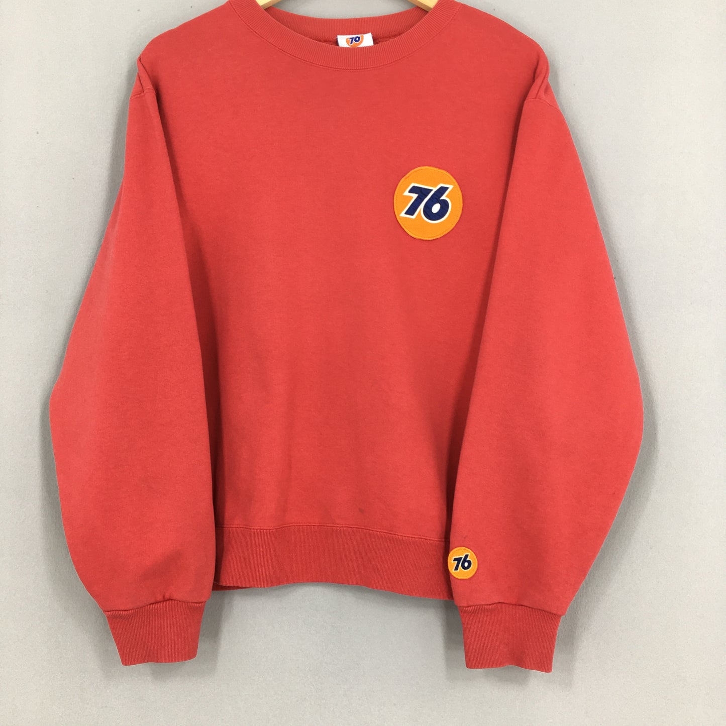 Vintage 76 Lubricants Get The Spirit Racing Red Sweatshirt Small