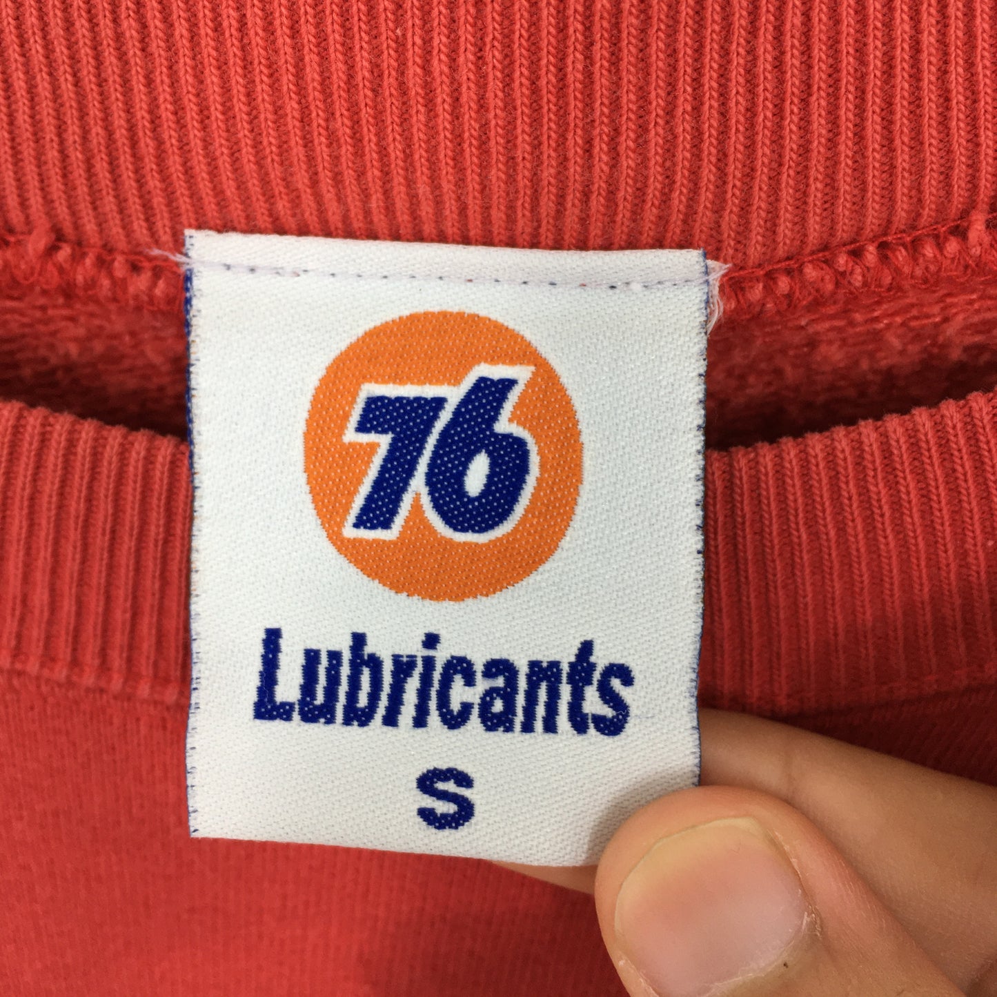 Vintage 76 Lubricants Get The Spirit Racing Red Sweatshirt Small