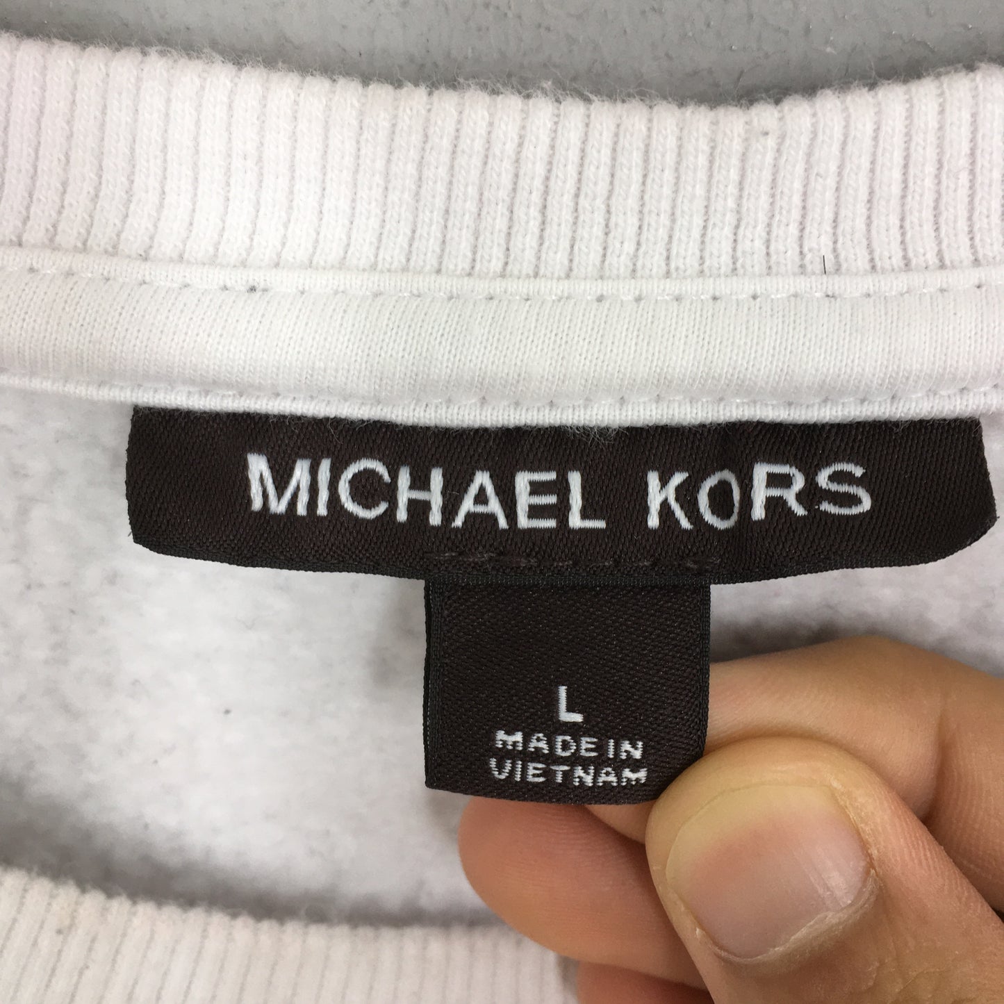 Michael Kors Sweatshirt Embroidery Size Large