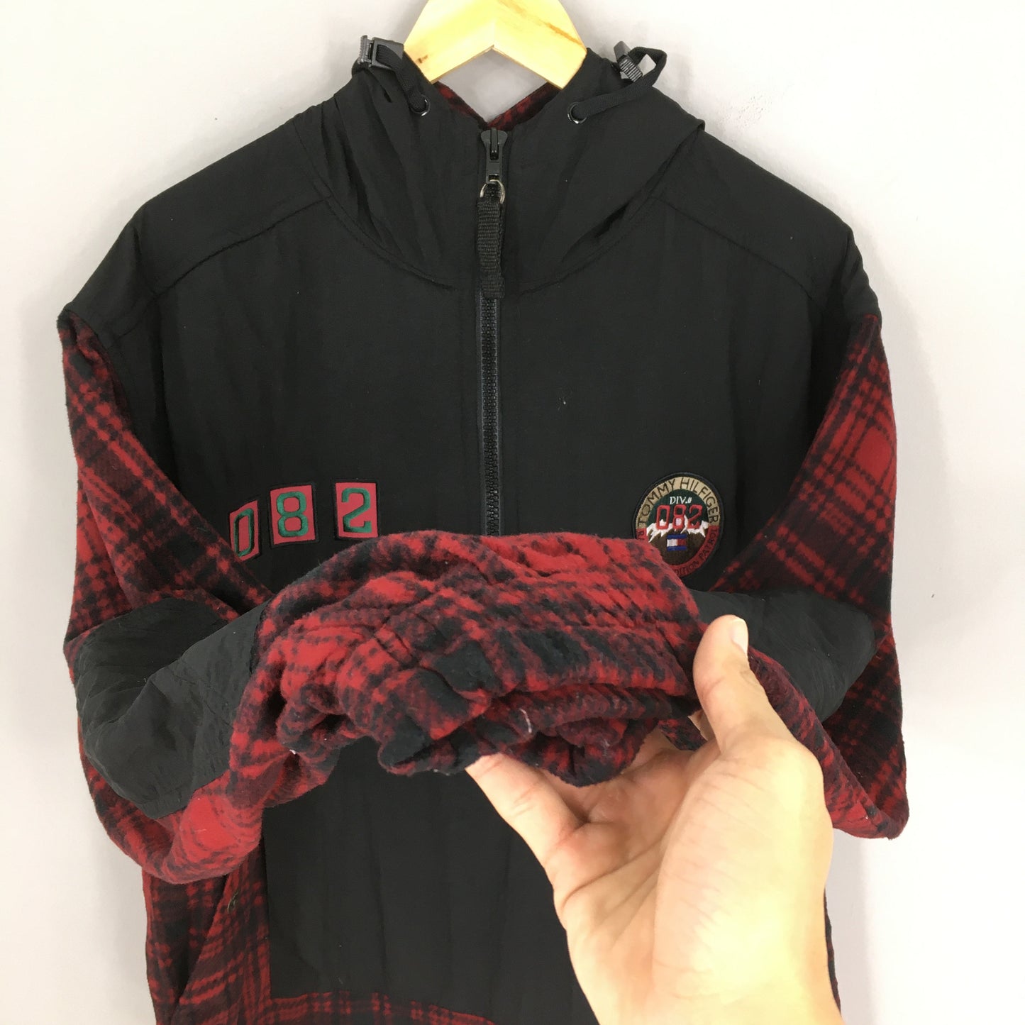 Tommy Hilfiger Hoodie Checked Jacket