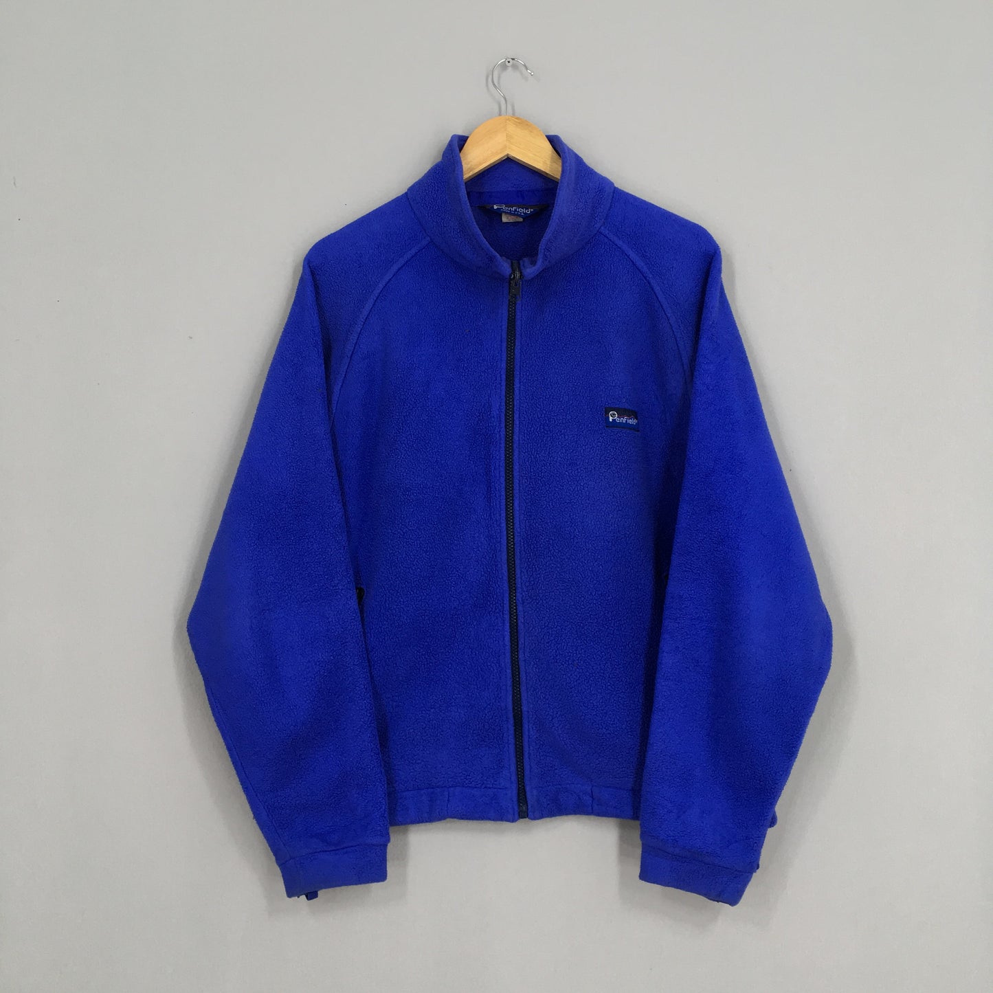 Penfield Fleece Blue Sweater Jacket Medium