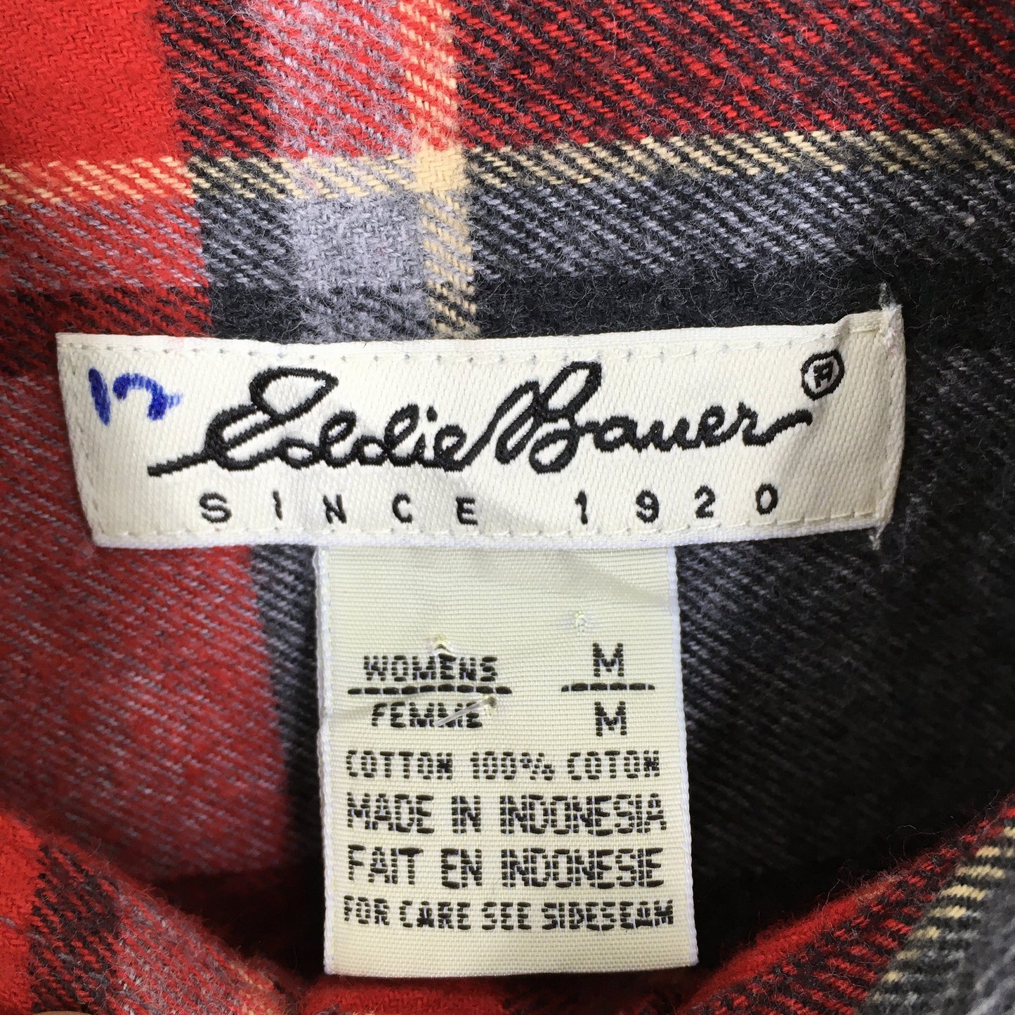 Eddie Bauer Flannel Checkered Shirt