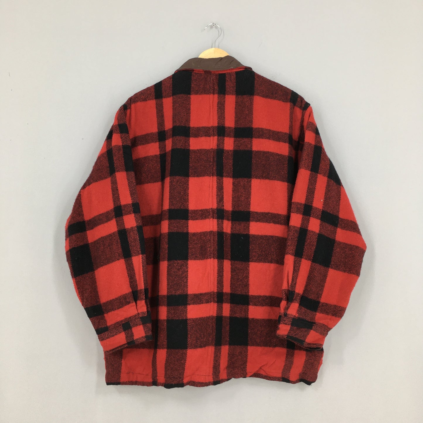 Checkered Red Tartan Zipper Jacket