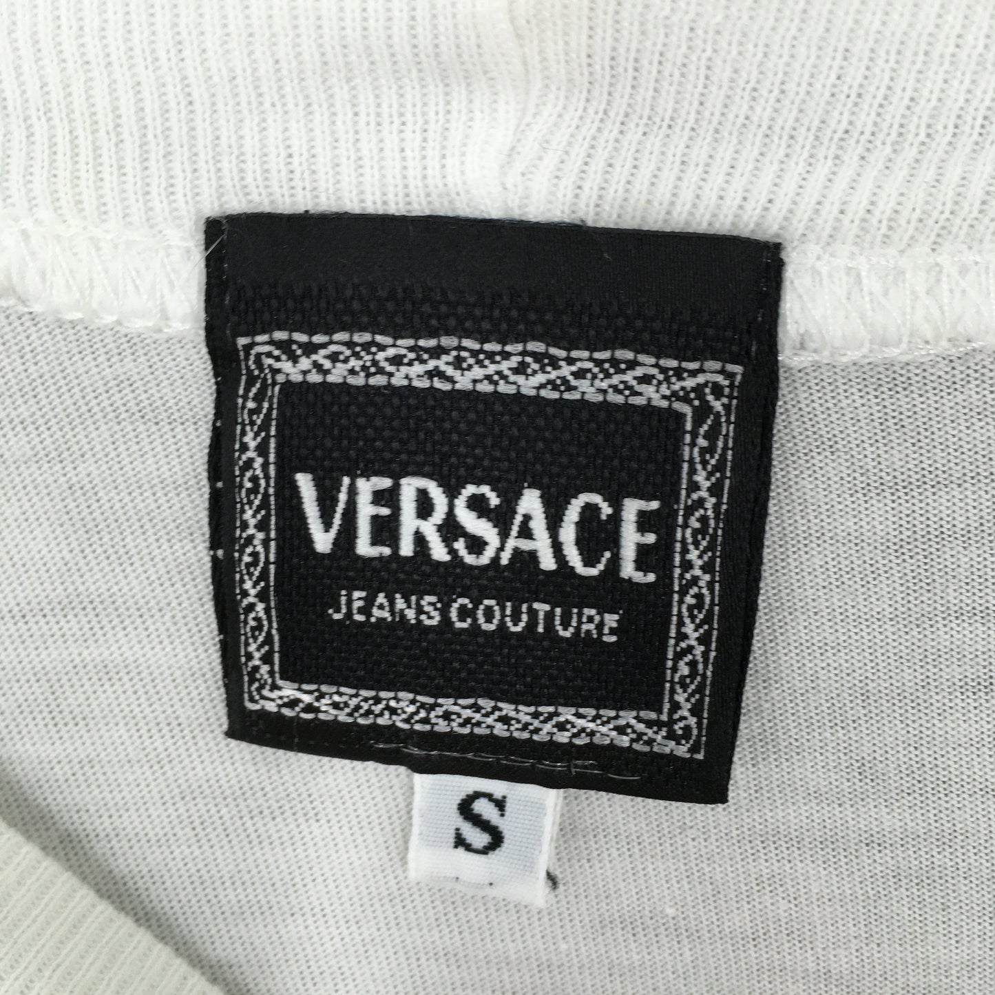 Versace Rock White Tshirt Small