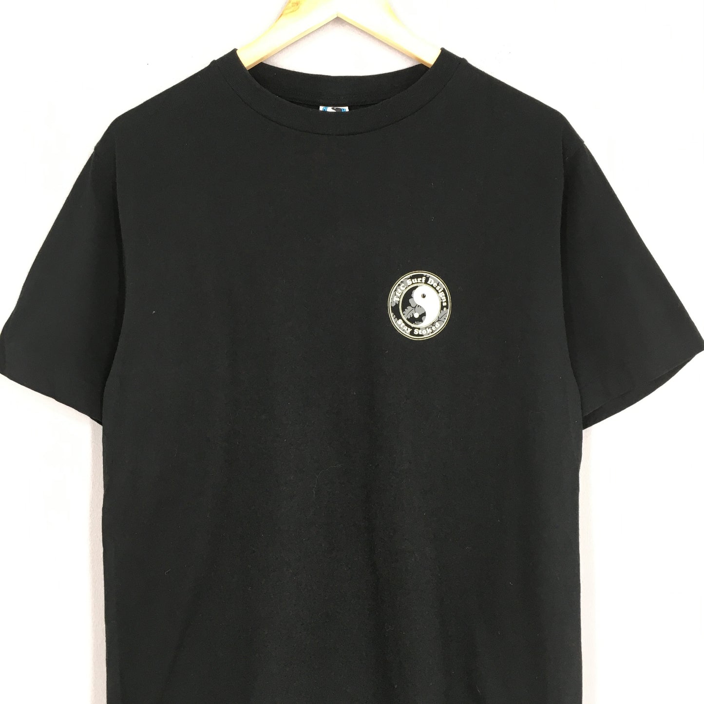T&C Surf Designs Black T shirt Medium