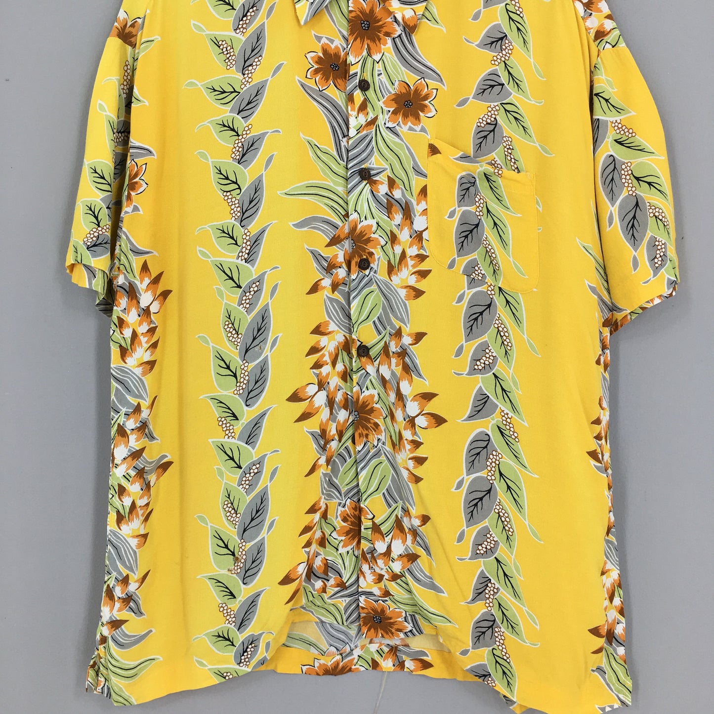 Aloha Floral Shirt Hawaiian Tropical Large