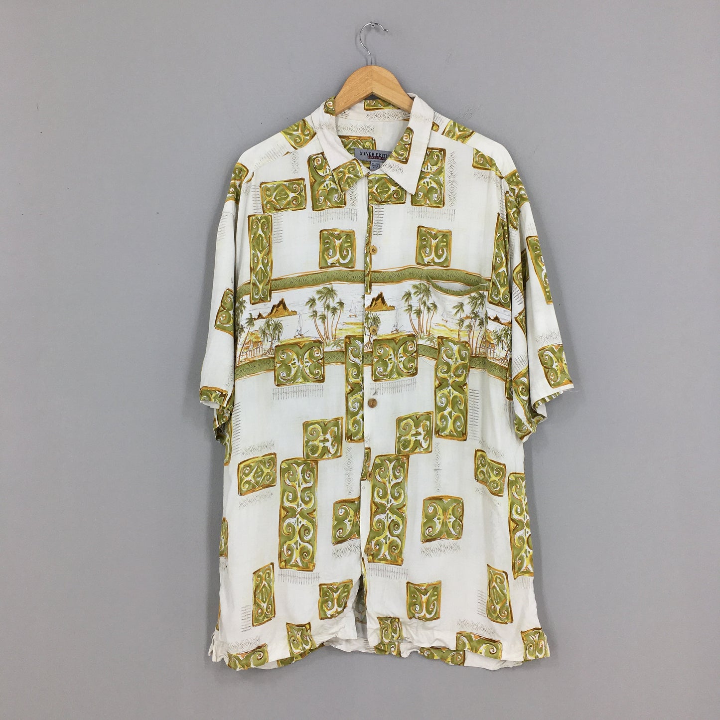 Quiksilver Hawaiian Shirt Xlarge