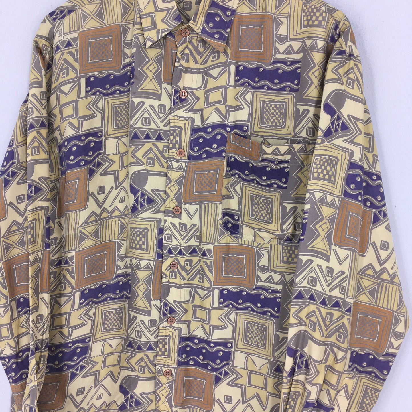 Abstract Pattern Tribal Shirt Medium